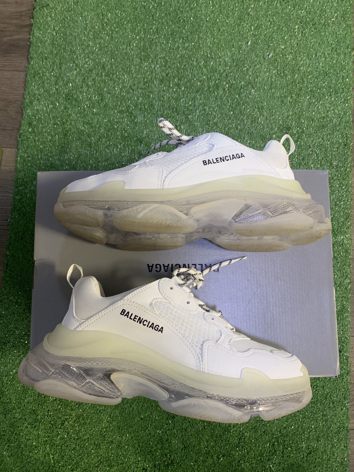 Balenciaga BALENCIAGA TRIPLE S CLEAR SOLE Grailed