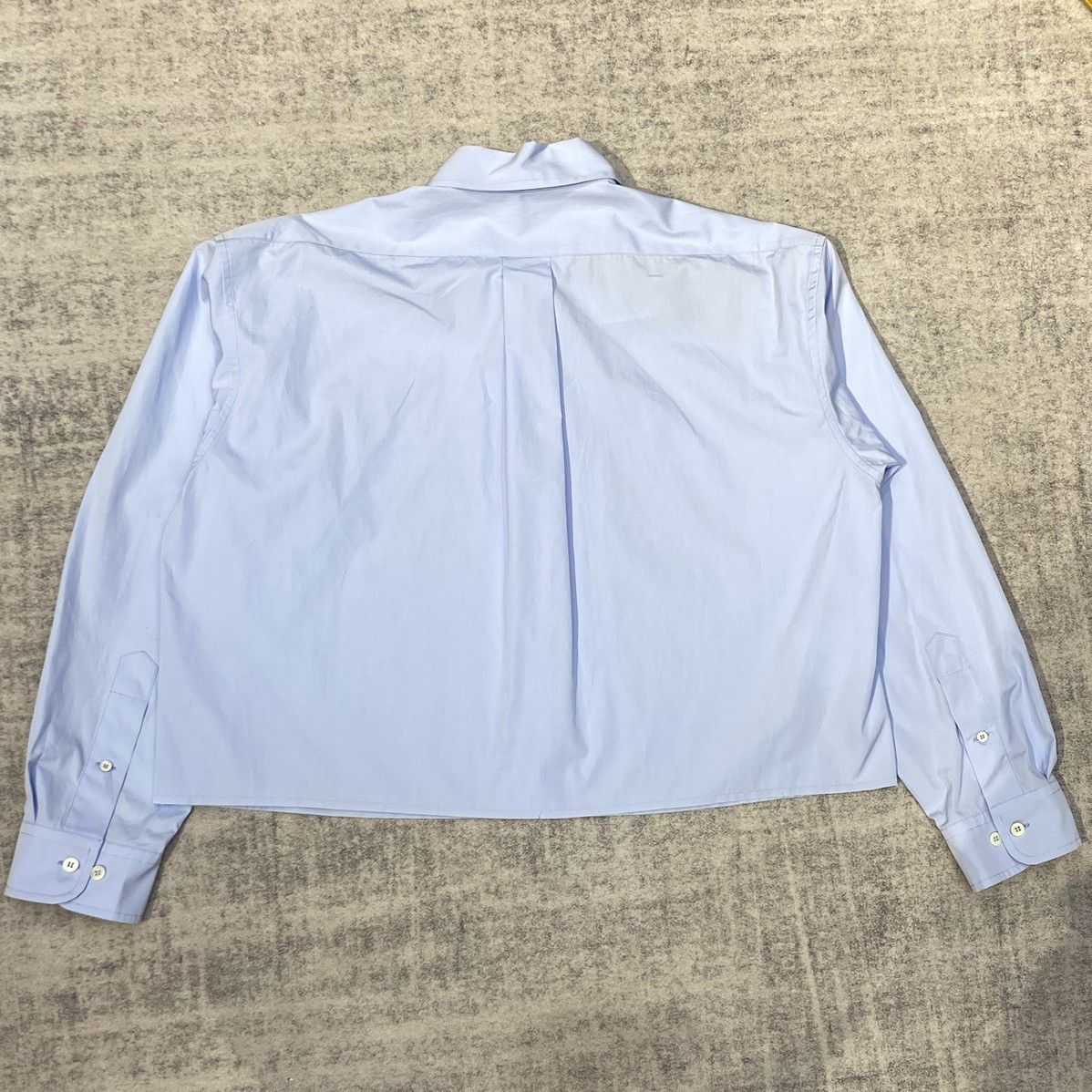 Miu Miu MIU MIU Poplin Shirt LIGHT BLUE Size XS / US 0-2 / IT 36-38 - 5 Thumbnail