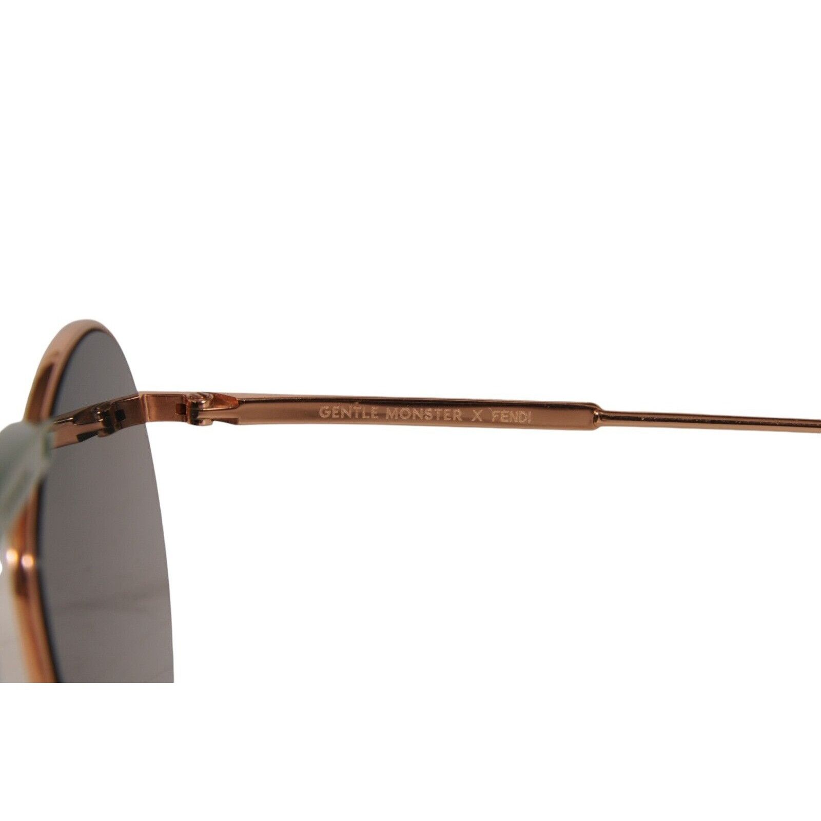 Fendi Gentle Monster Fendi No. 2 Gold Copper Sunglasses Size ONE SIZE - 7 Thumbnail
