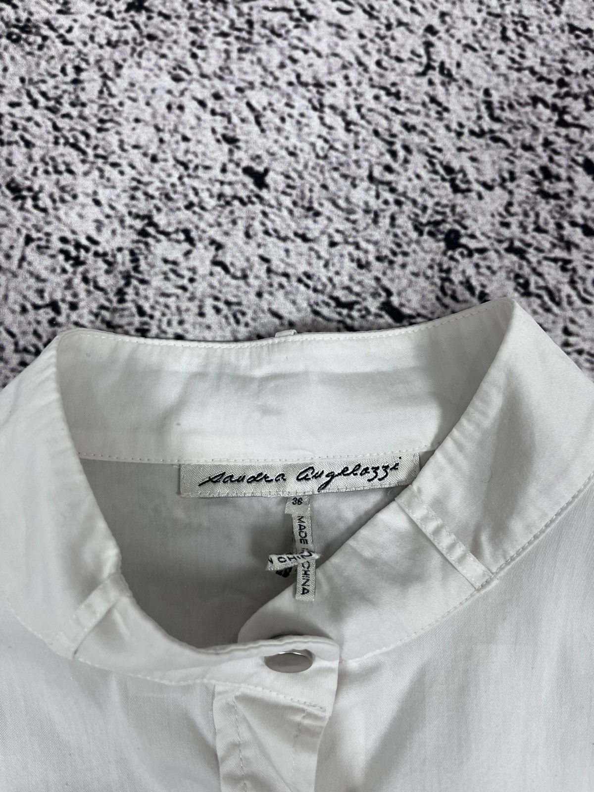 Japanese Brand Vintage Sandra Angelozzi Issey Miyake Style shirt size 36 Size XS / US 0-2 / IT 36-38 - 7 Thumbnail