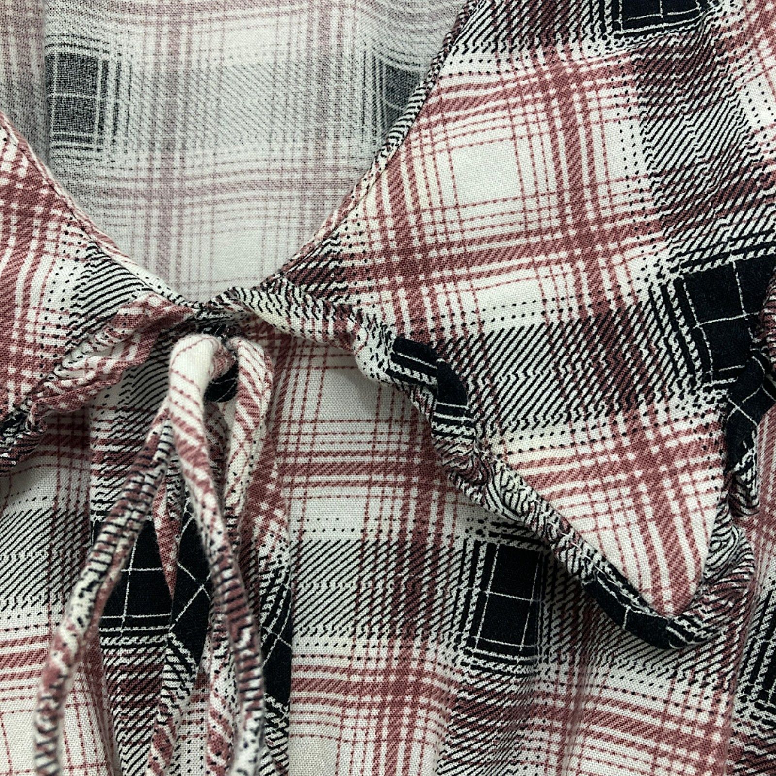 Other Y2K Plaid Smocked Crop Top M/L Size M / US 6-8 / IT 42-44 - 6 Thumbnail