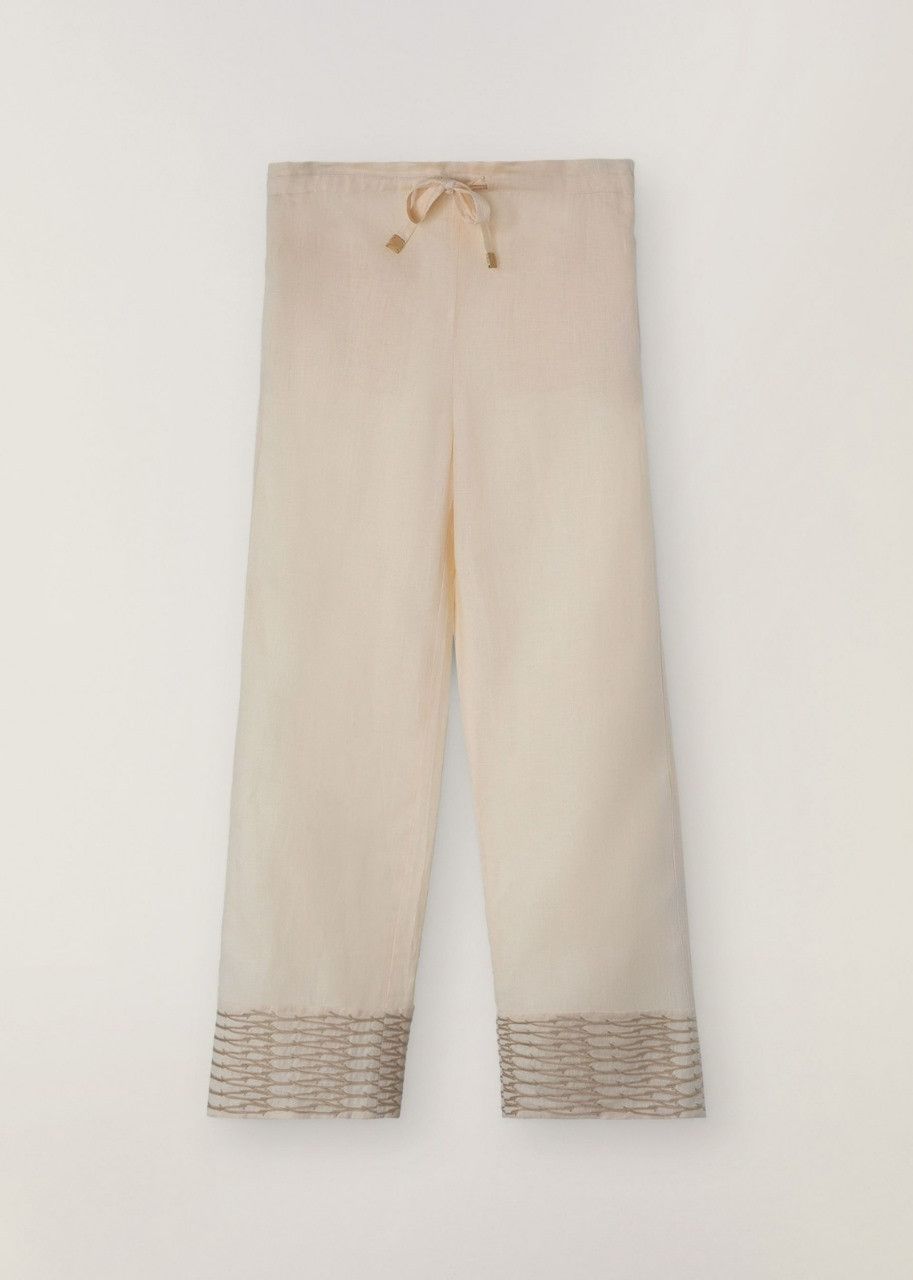 Loro Piana o1srvl11e0424 Trouser in Calfskin Size 36" / US 14 / IT 50 - 1 Thumbnail
