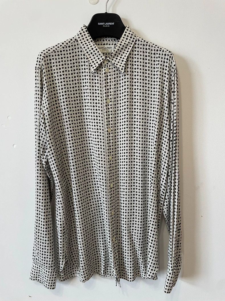 Saint Laurent Paris Saint laurent paris size 41 shirt 2506-Nextarrow Size US XS / EU 42 / 0 - 1 Thumbnail