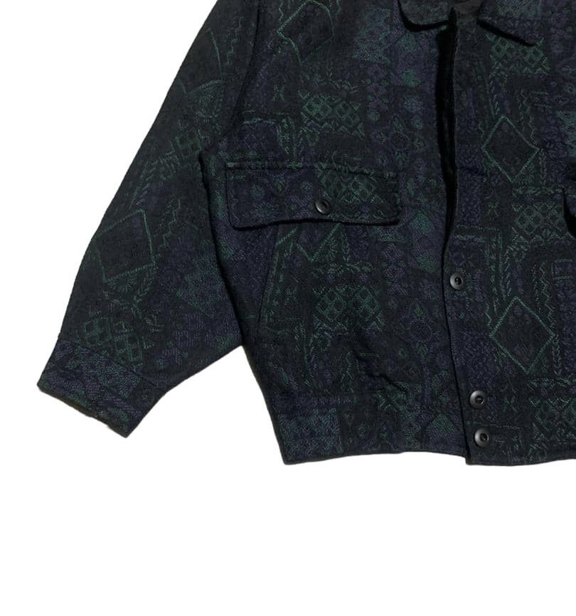 Japanese Brand Vintage 90s Japanese Casual Wool Jacket By Vibrante Art Size US M / EU 48-50 / 2 - 3 Thumbnail