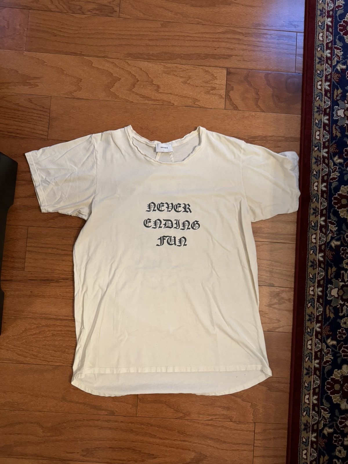 Rhude Rhude “Never Ending Fun” Graphic Tee Size US M / EU 48-50 / 2 - 1 Thumbnail