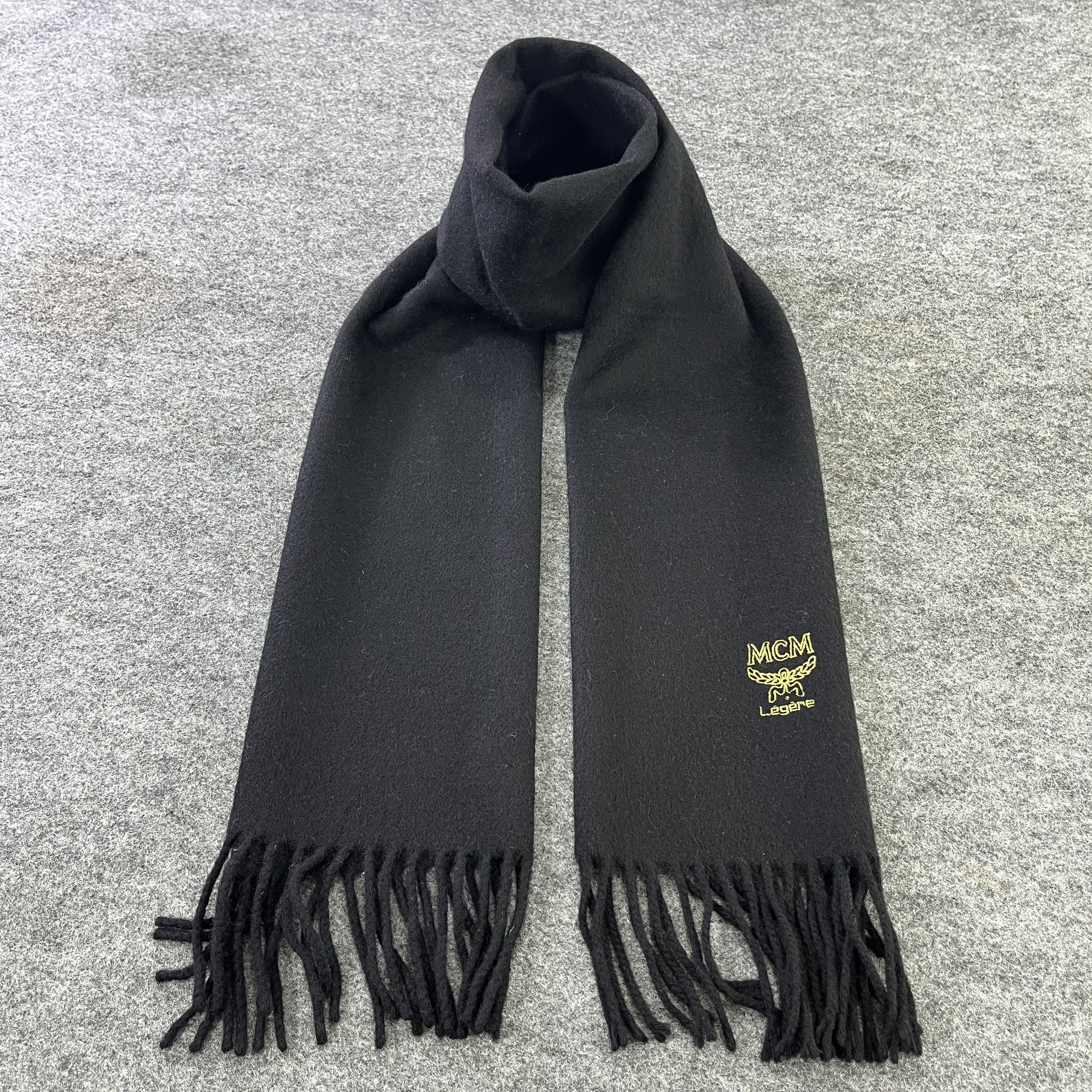 MCM × Vintage MCM Plain Scarf / Muffler / Neckwear T756 Size ONE SIZE - 1 Thumbnail