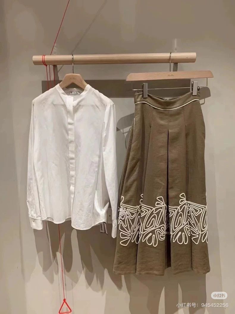 Loro Piana LORO PIANA Linen embroidered dress Size S / US 4 / IT 40 - 7 Thumbnail