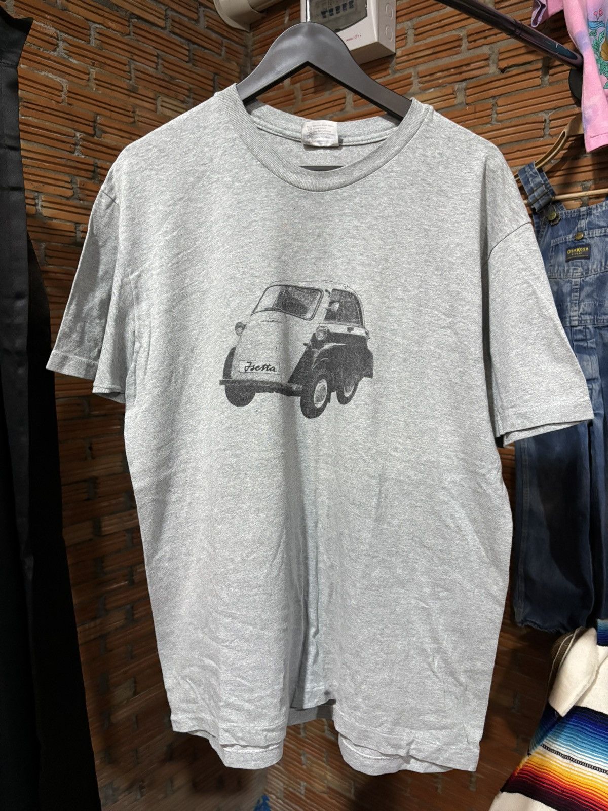 Vintage Vintage 80s/90s BMW Isetta Microcar Size US L / EU 52-54 / 3 - 1 Thumbnail