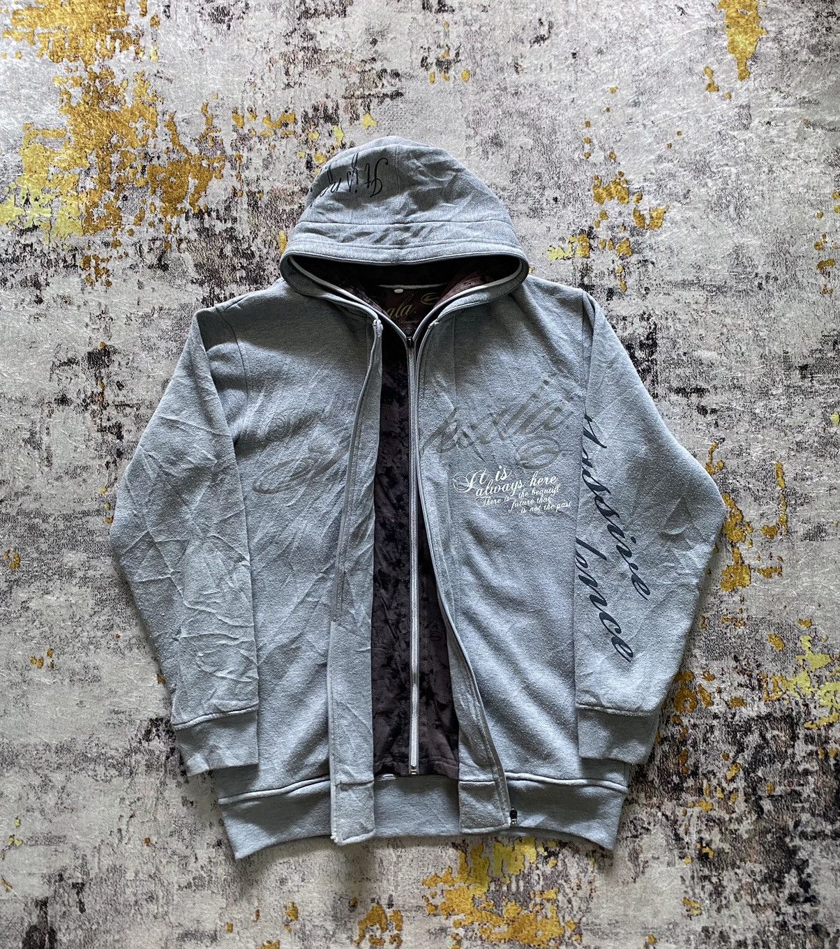 If Six Was Nine × Japanese Brand × Le Grande Bleu (L.G.B.) Vintage Impala Double Layer Poem Ifsix Lgb Style Size US XL / EU 56 / 4 - 2 Thumbnail