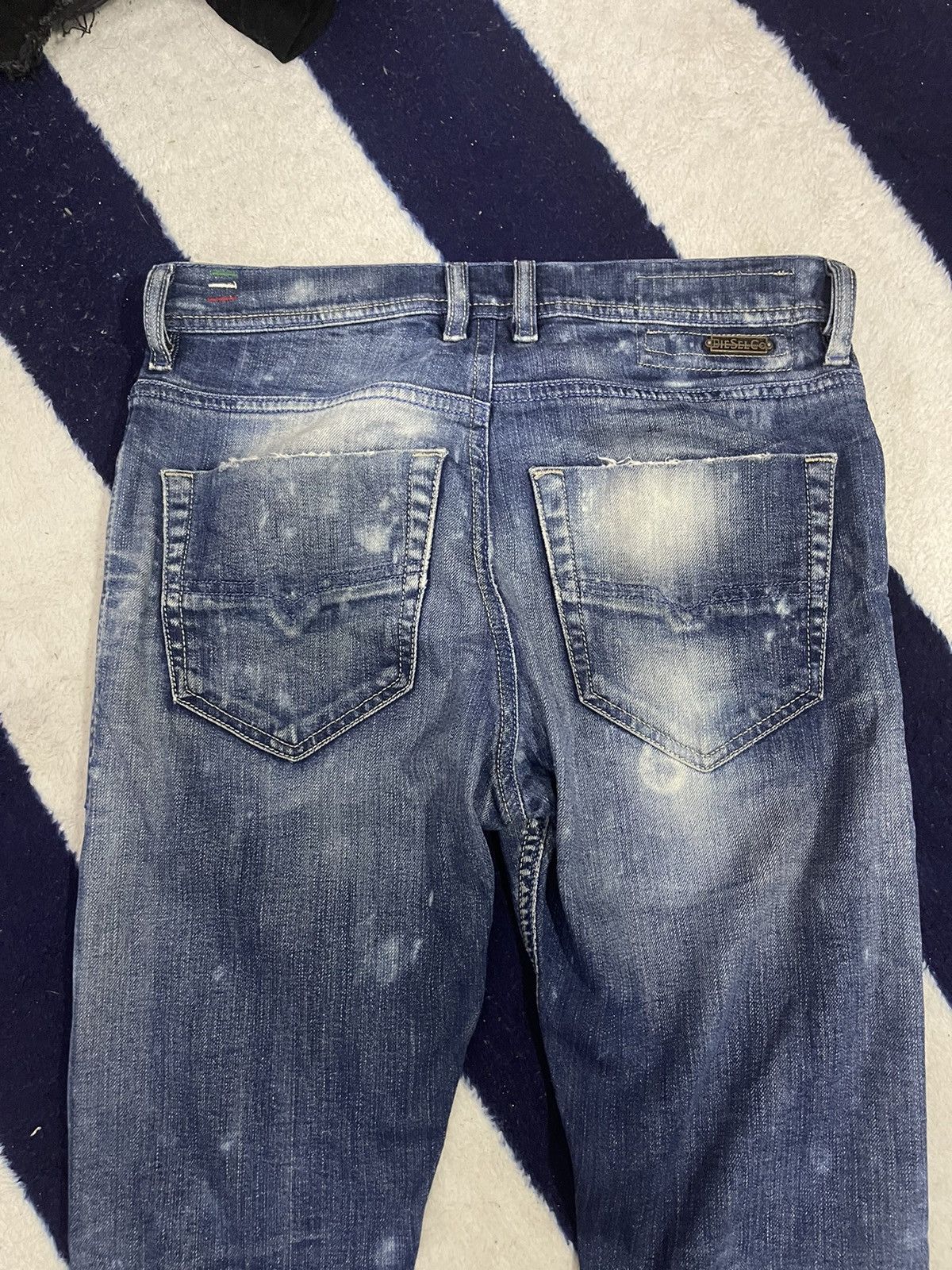 Diesel Diesel Distressed Jeans (14) Size US 30 / EU 46 - 12 Thumbnail