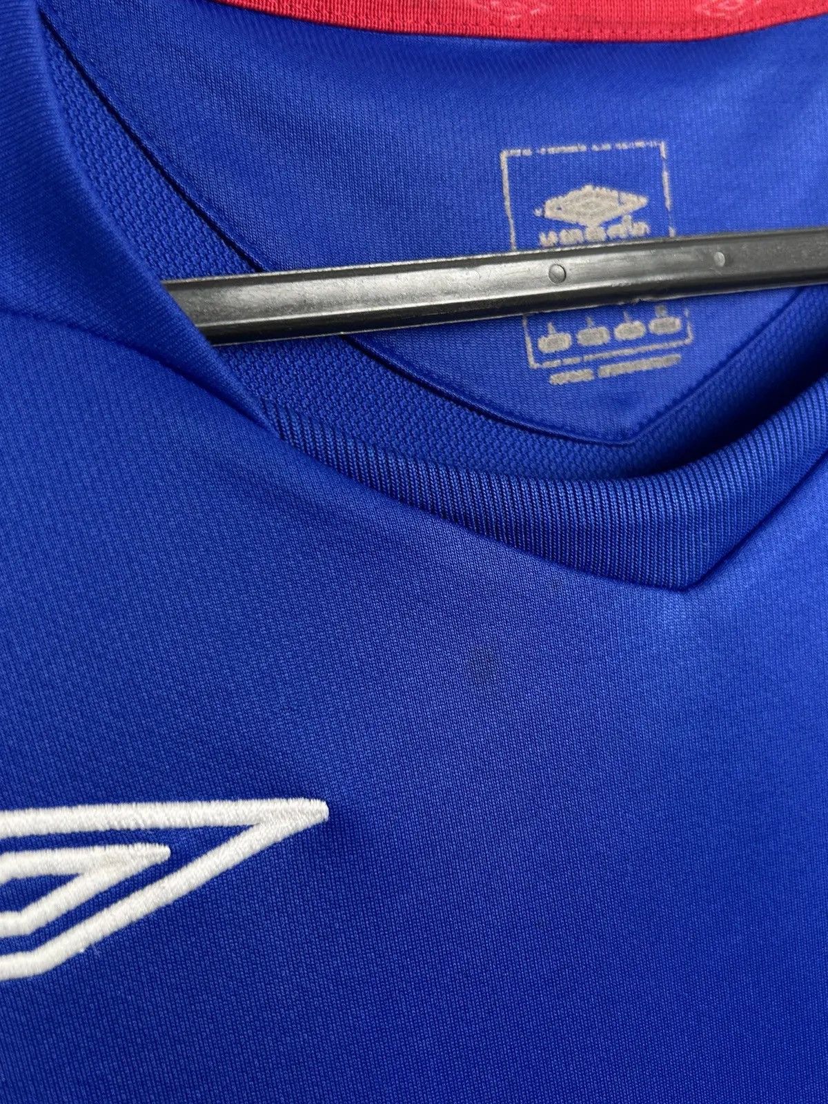 Umbro 00s Vintage Umbro x Glasgow Rangers Y2K Soccer Jersey Size US L / EU 52-54 / 3 - 4 Thumbnail