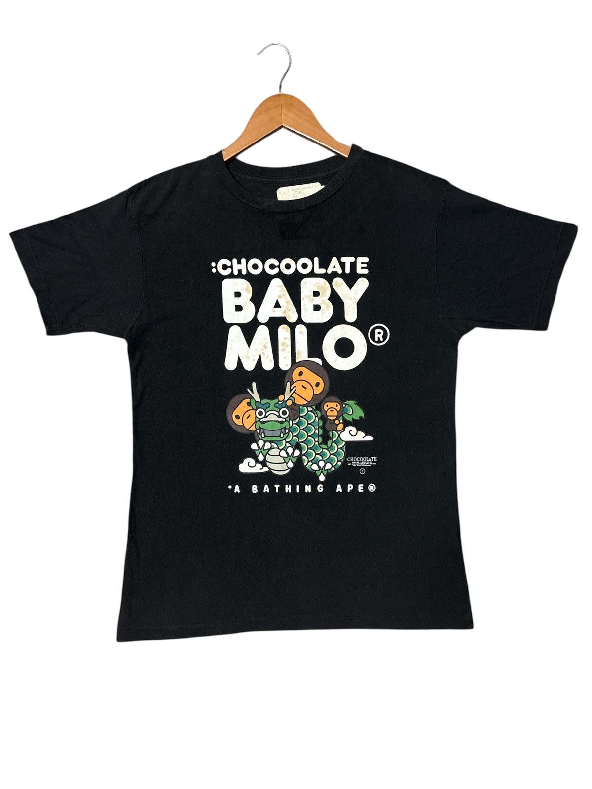 Bape 🔥RARE🔥A BATHING APE X BABY MILO CHOCOOLATE TSHIRT TEE💥 Size US L / EU 52-54 / 3 - 1 Thumbnail