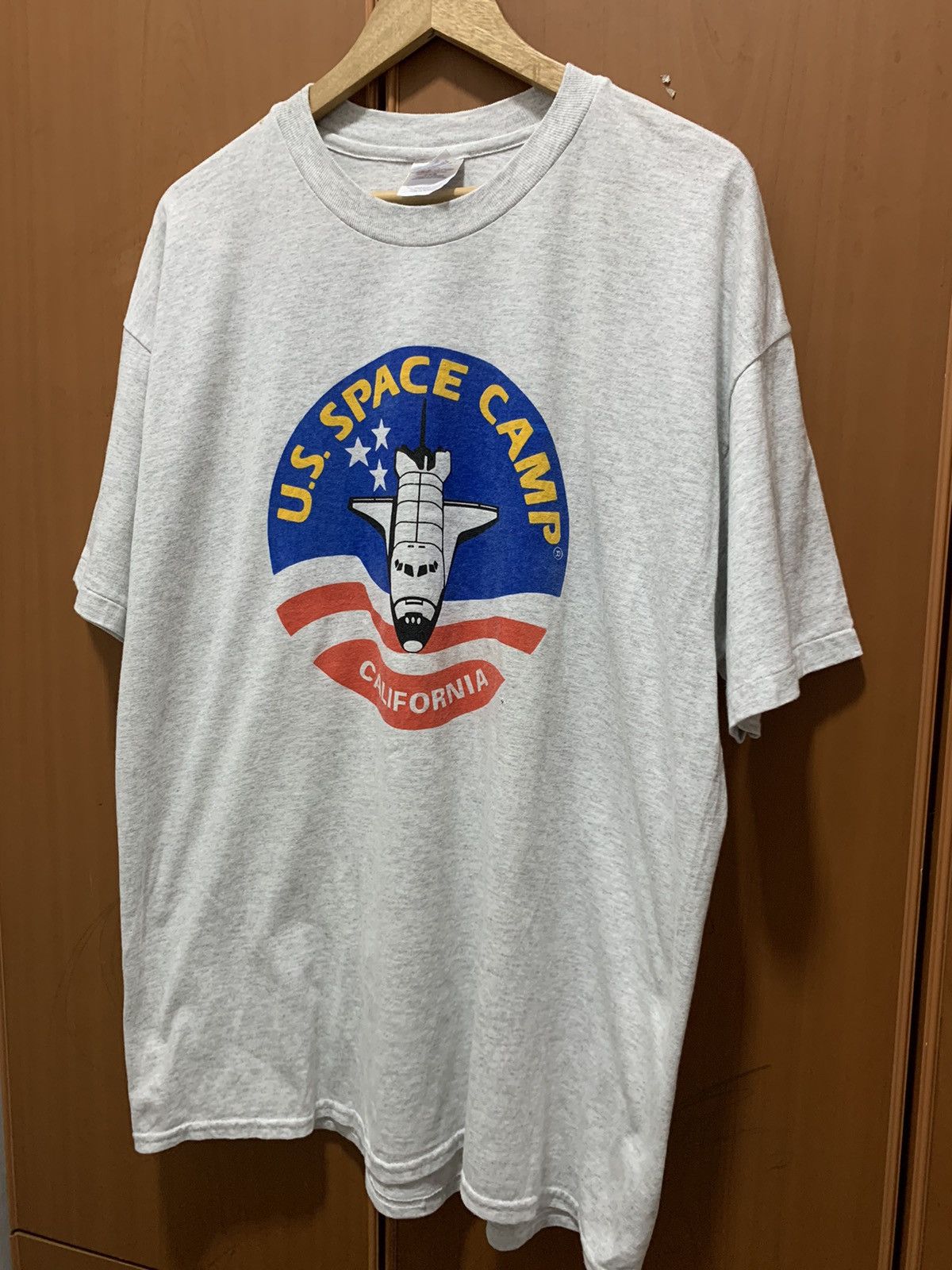 Hanes Vintage Souvenir Shirt U.S Space Camp California Size US XL / EU 56 / 4 - 2 Thumbnail