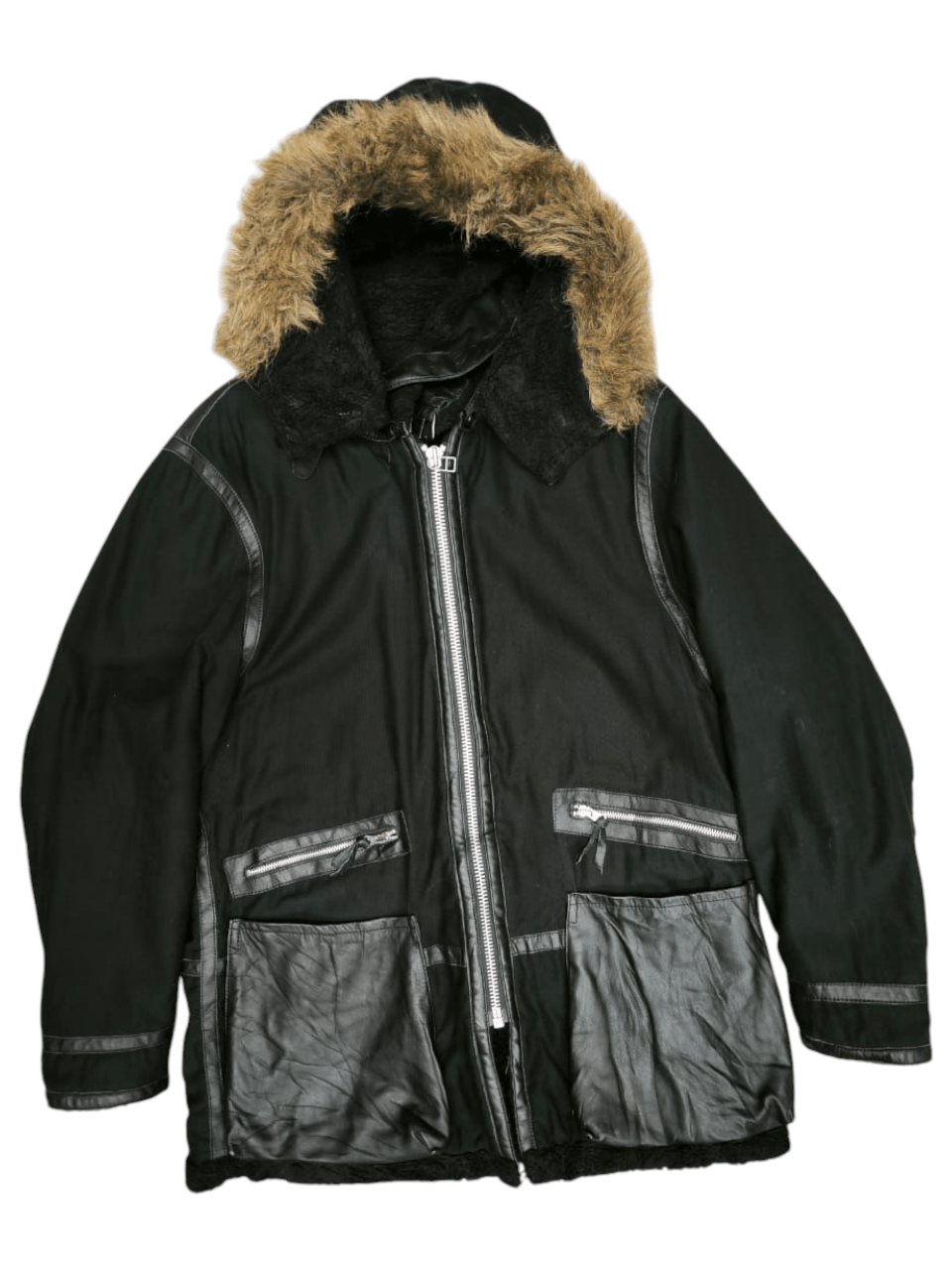 Avirex Avirex Boa Jacket Leathers Mens Faur Fux Fleece Lined Jacket Size US M / EU 48-50 / 2 - 5 Thumbnail