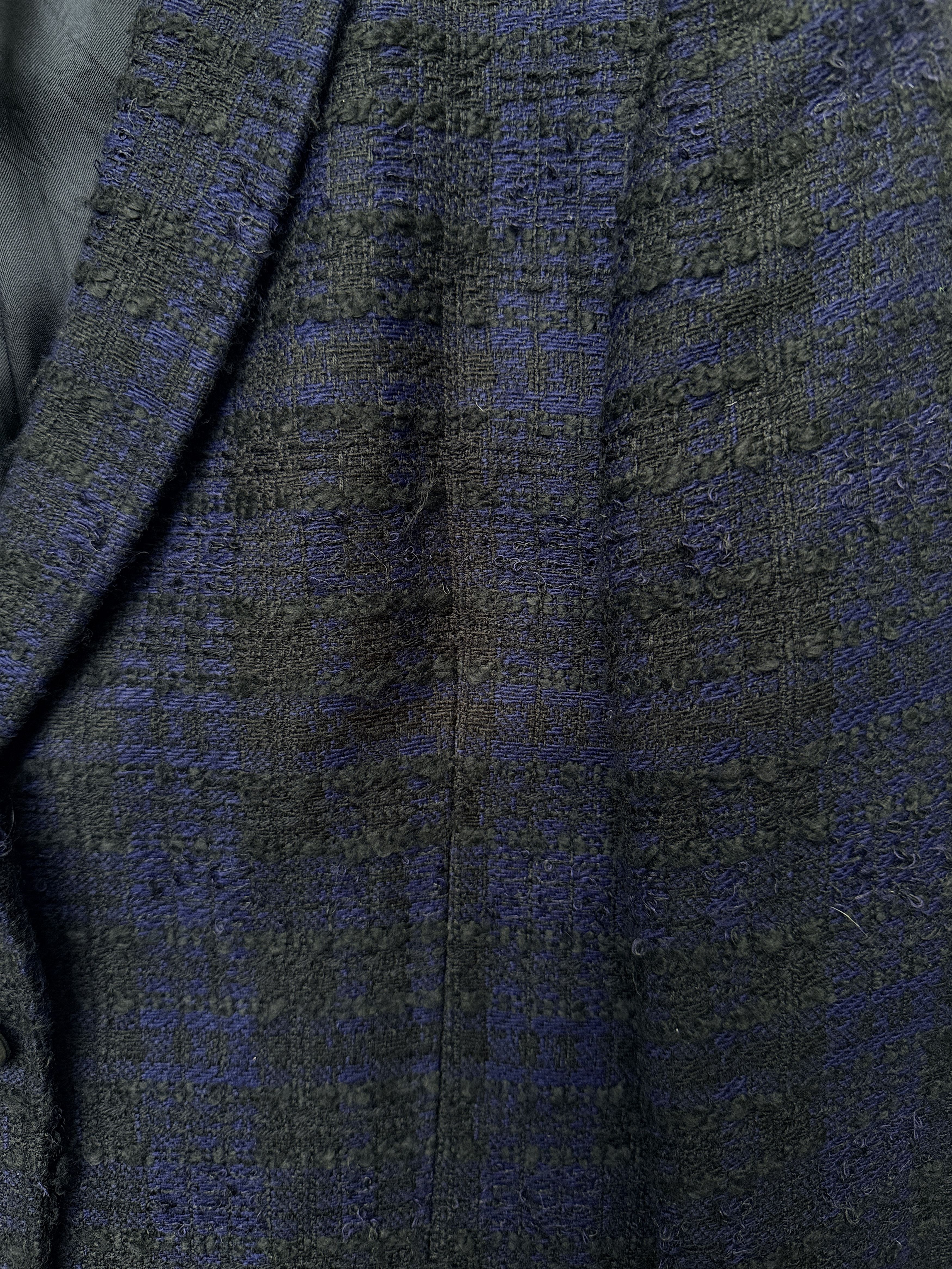 Givenchy givenchy riccardo tisci wool blazer blue black plaid jacket Size 50R - 4 Thumbnail