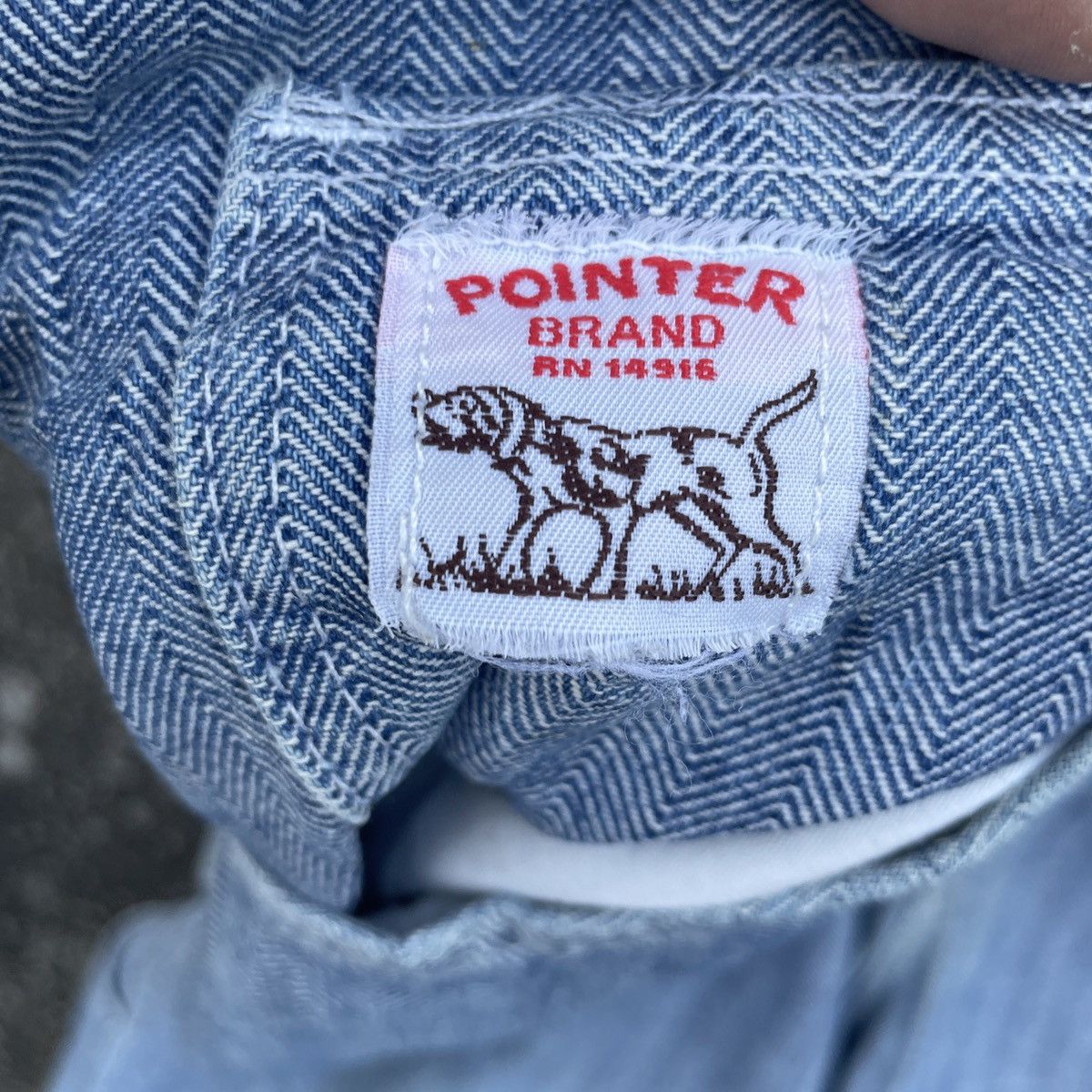 Pointer Vintage 90s Pointer Brand Workwear Denim Size US 40 / EU 56 - 5 Thumbnail