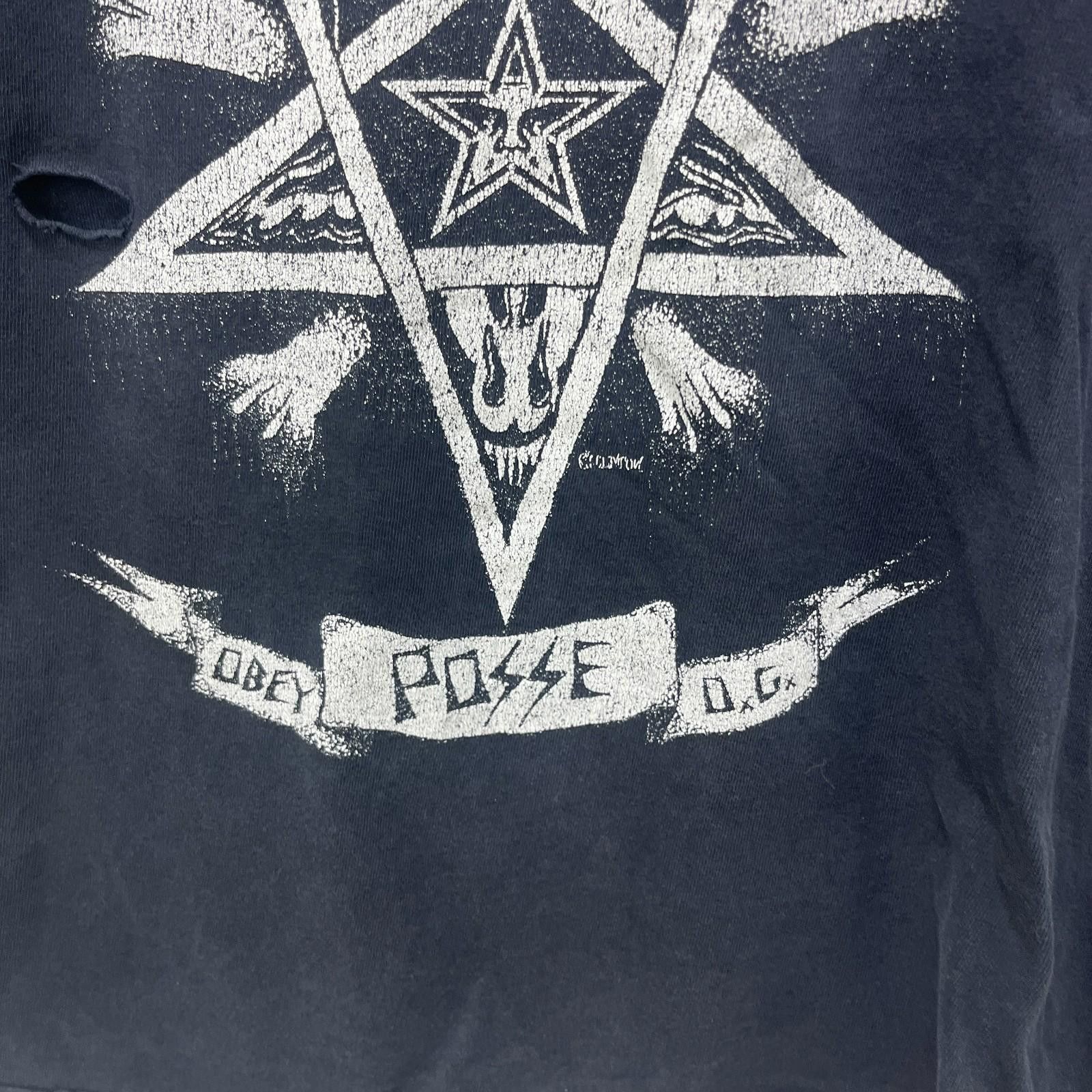 Vintage Vintage Suicidal Tendencies Sun Faded Band T Shirt Obey Size US L / EU 52-54 / 3 - 4 Thumbnail