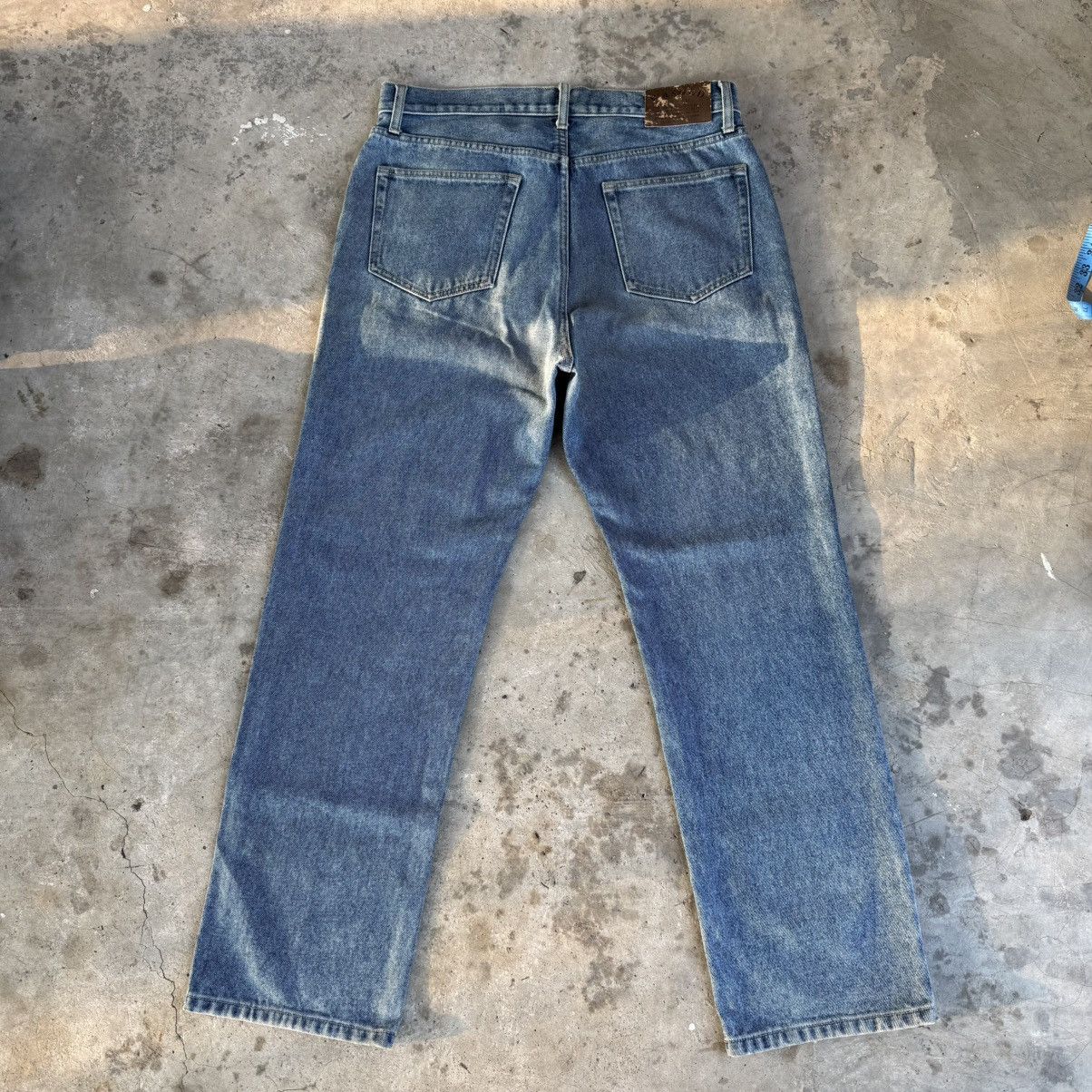 Japanese Brand W34 Vintage Washed Denim Faded Jean Pants Size US 34 / EU 50 - 10 Thumbnail