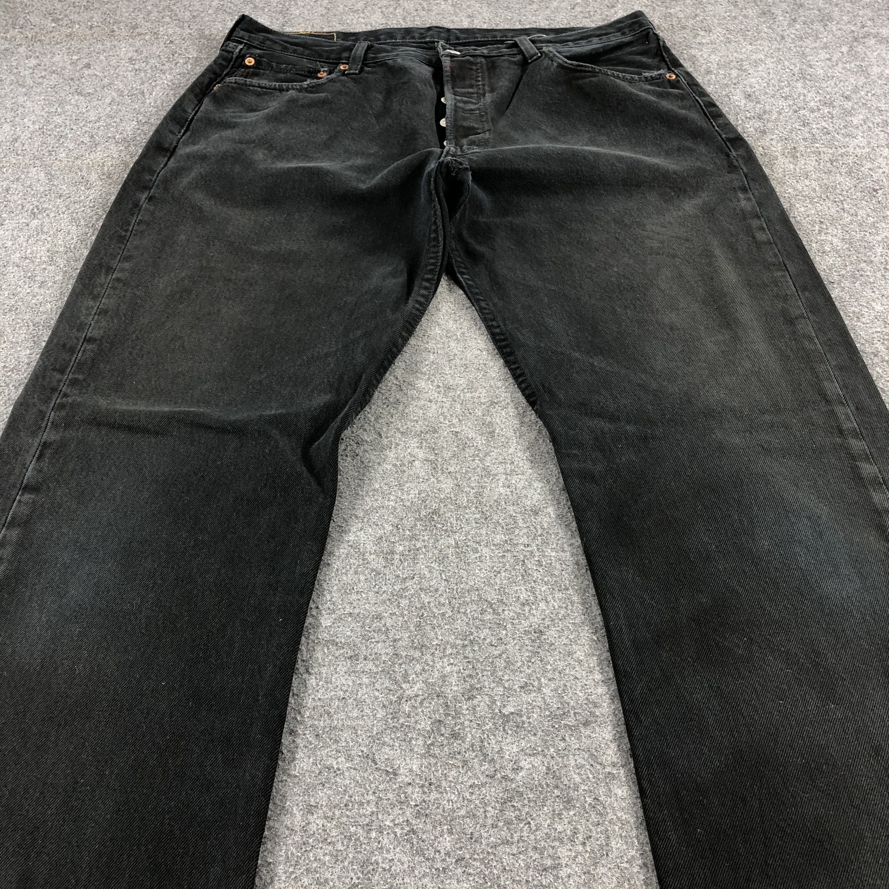 Levi's × Vintage Vintage 90s Distress Levis 501 Jeans-JM1515 Size US 36 / EU 52 - 3 Thumbnail