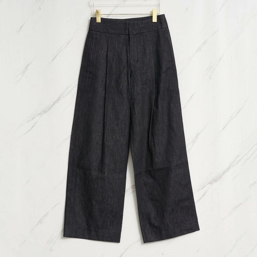 Max Mara Max Mara Women's Wide-Leg Jeans Size 36" / US 14 / IT 50 - 1 Thumbnail