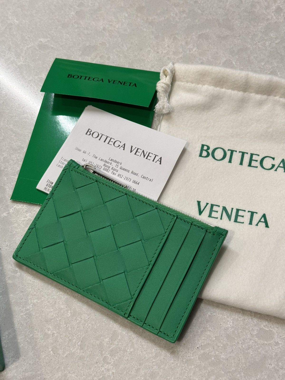 Bottega Veneta Intrecciato Zipped Card Case Size ONE SIZE - 2 Thumbnail