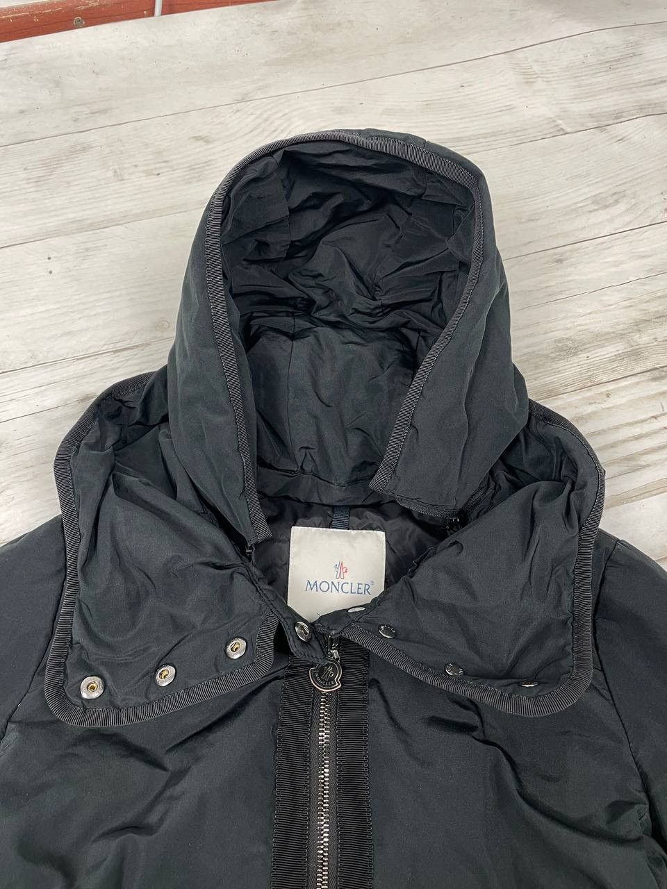 Moncler Moncler Saissac Guibbotto Down Jacket Coat Black Woman Size XS / US 0-2 / IT 36-38 - 9 Thumbnail