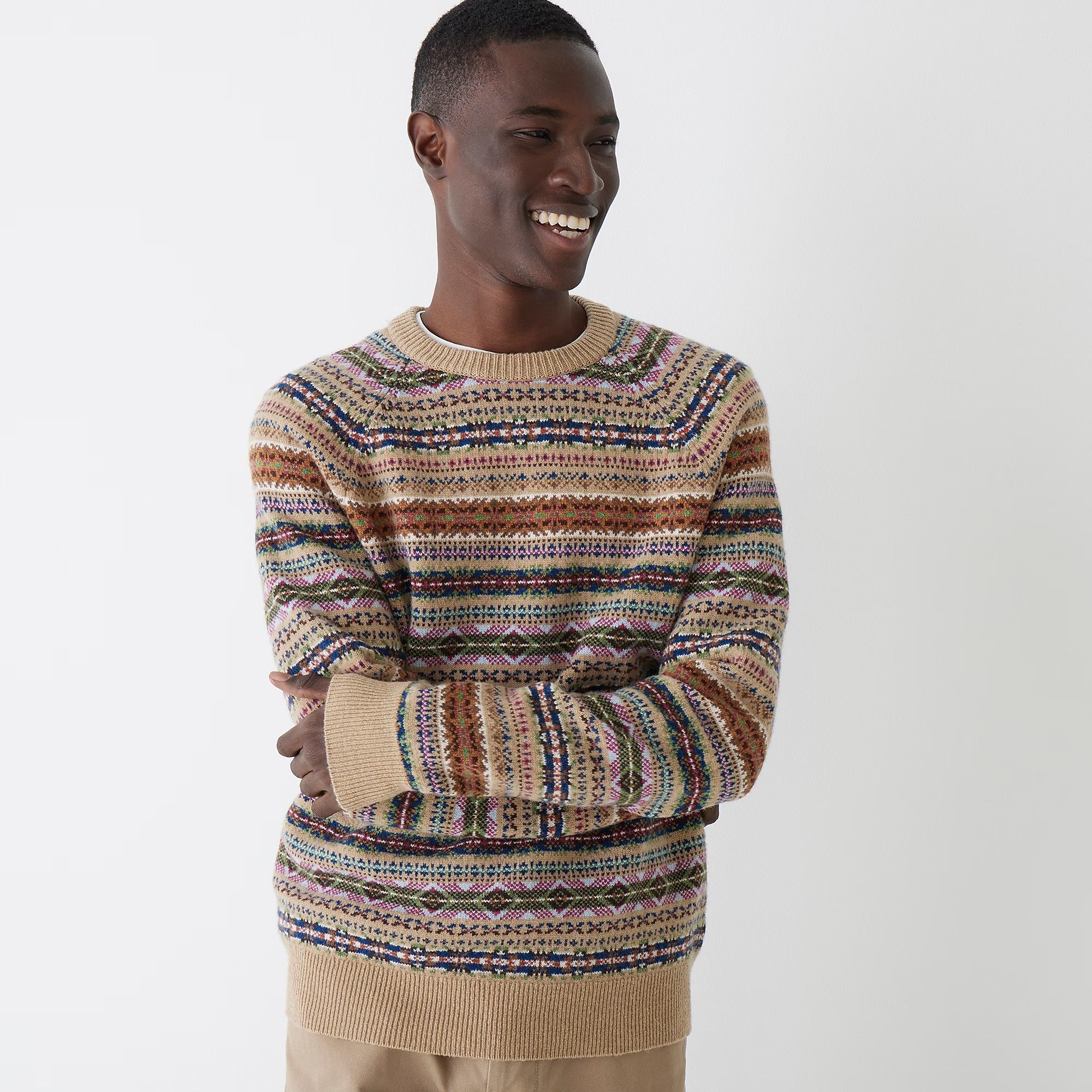 NWT J. Crew Fair Isle buy lambswool crewneck