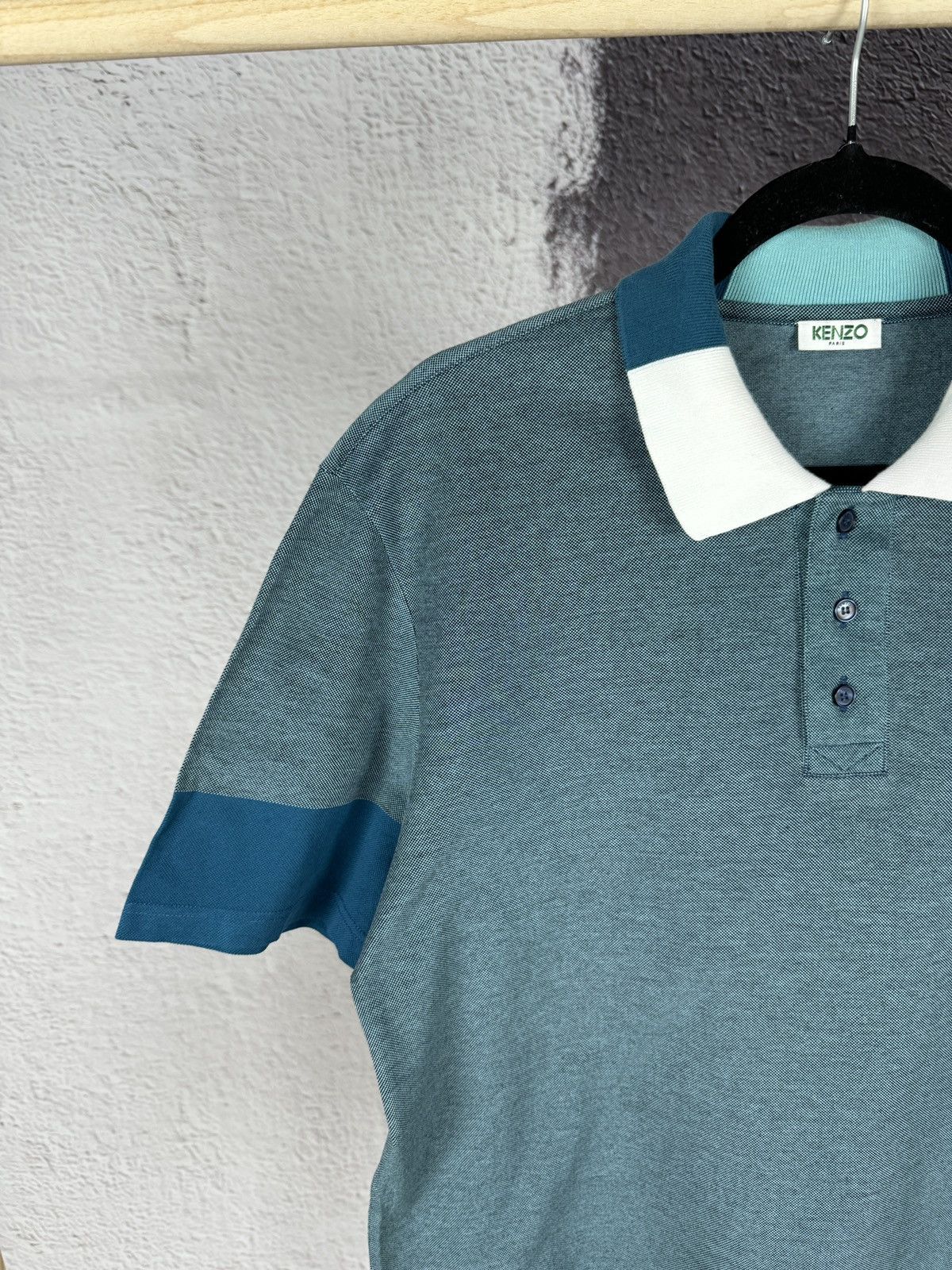 Kenzo Kenzo Paris polo tee shirt striped multicolor Size US L / EU 52-54 / 3 - 3 Thumbnail