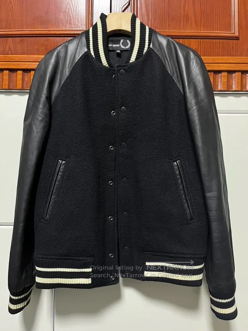Raf Simons Raf simons Co-branded classic baseball jacket Size US M / EU 48-50 / 2 - 2 Thumbnail