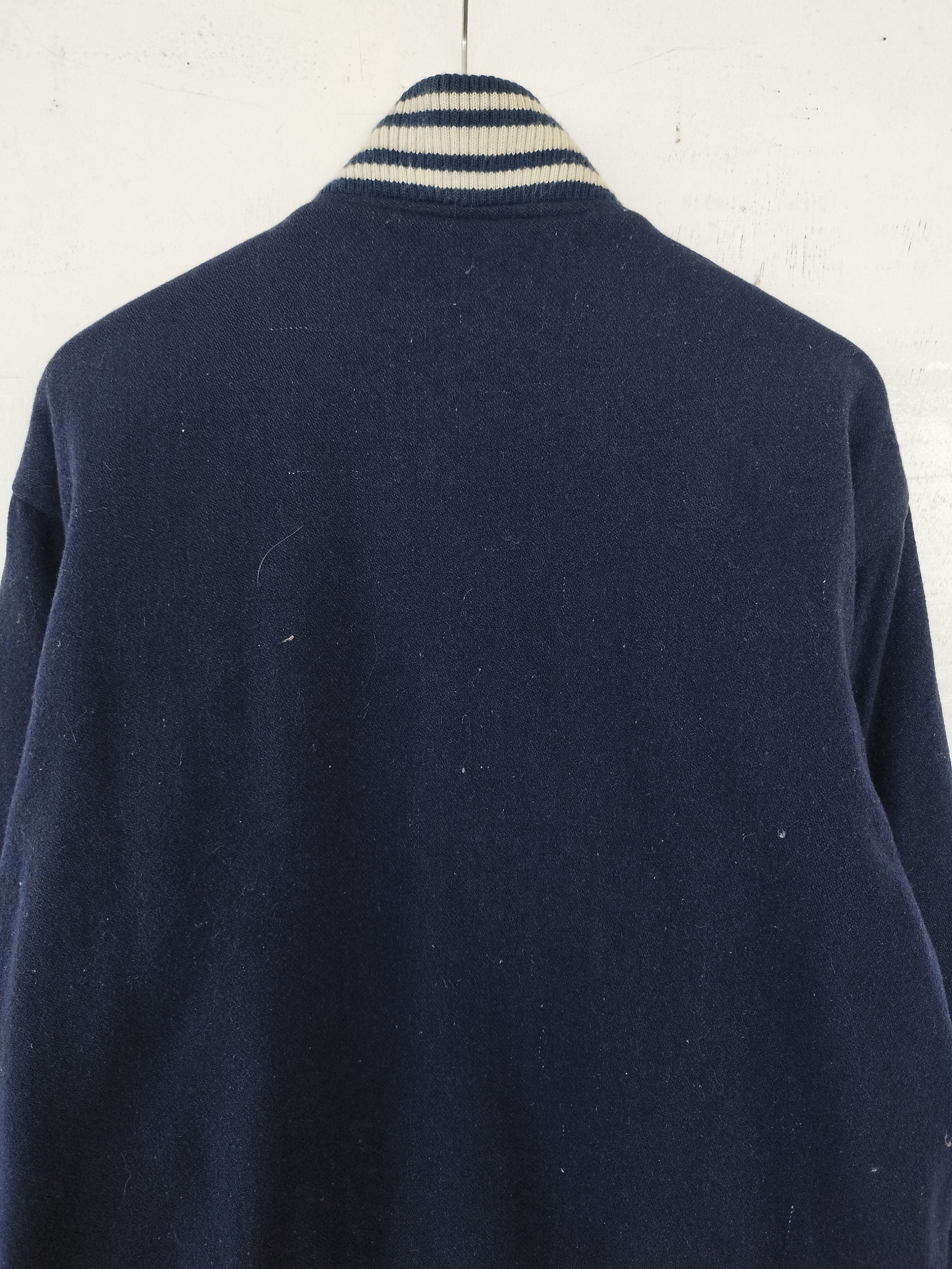New York Yankees 🔥 Vintage New York Yankees Varsity jacket wool Majestic MLB Size US L / EU 52-54 / 3 - 6 Thumbnail