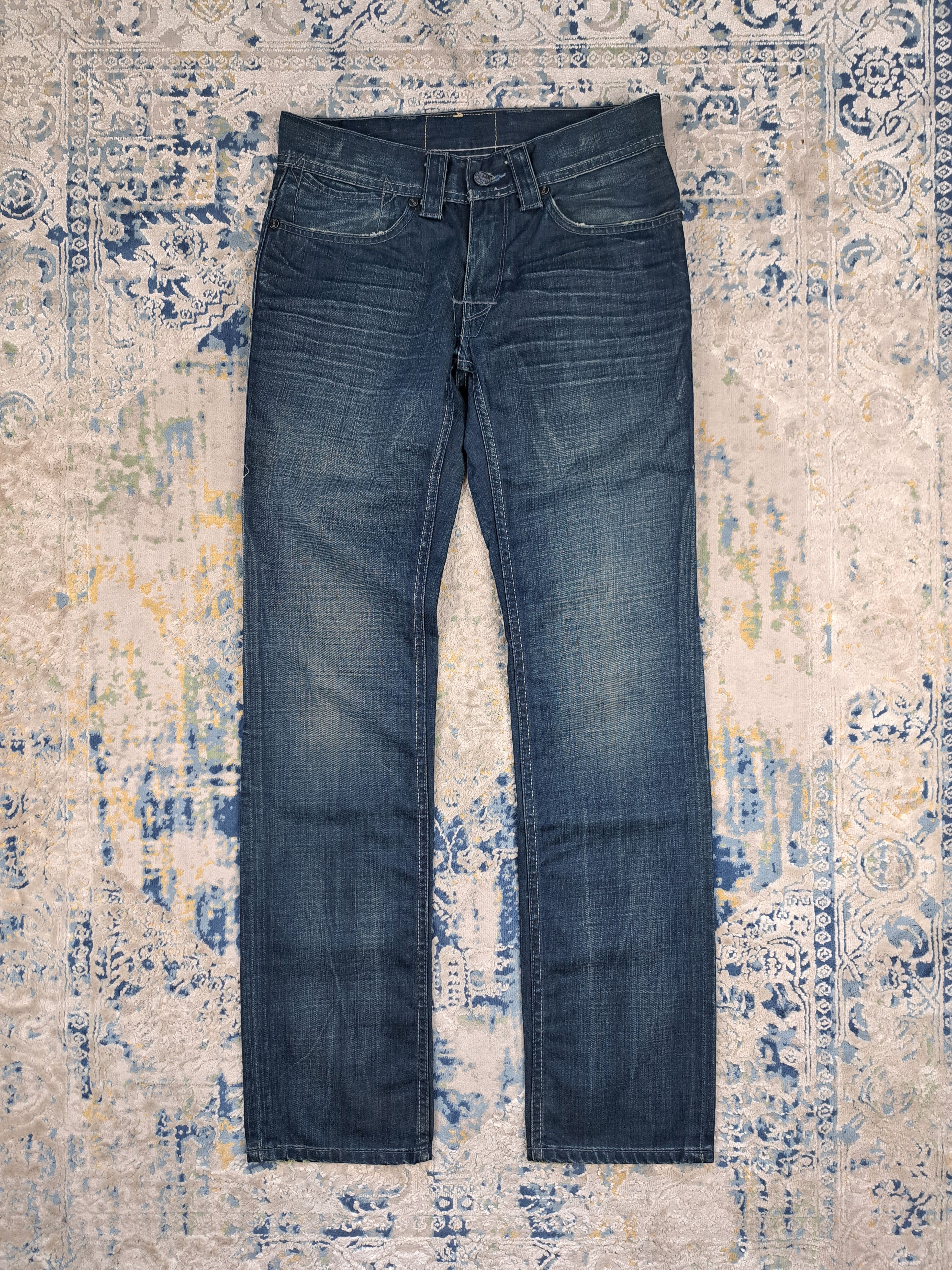 Levi's Vintage y2k Levis Low Rise Luster Denim Embroidered Red Tab Size US 30 / EU 46 - 1 Thumbnail