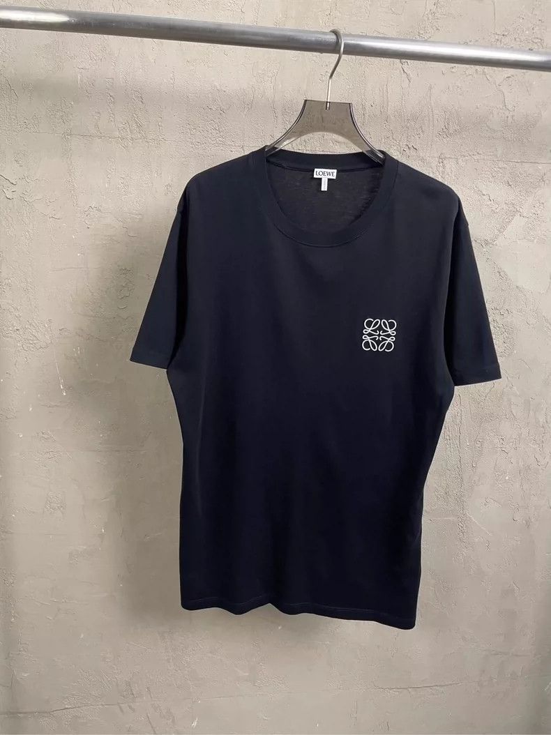 Loewe loewe Black embroidered small logo short sleeve 2506-Nextar Size US L / EU 52-54 / 3 - 1 Thumbnail