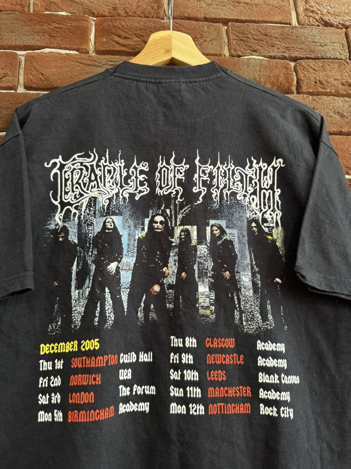 Band Tees Cradle Of Filth Vintage Nymphetamine Black Metal Band Tee L Size US L / EU 52-54 / 3 - 4 Thumbnail