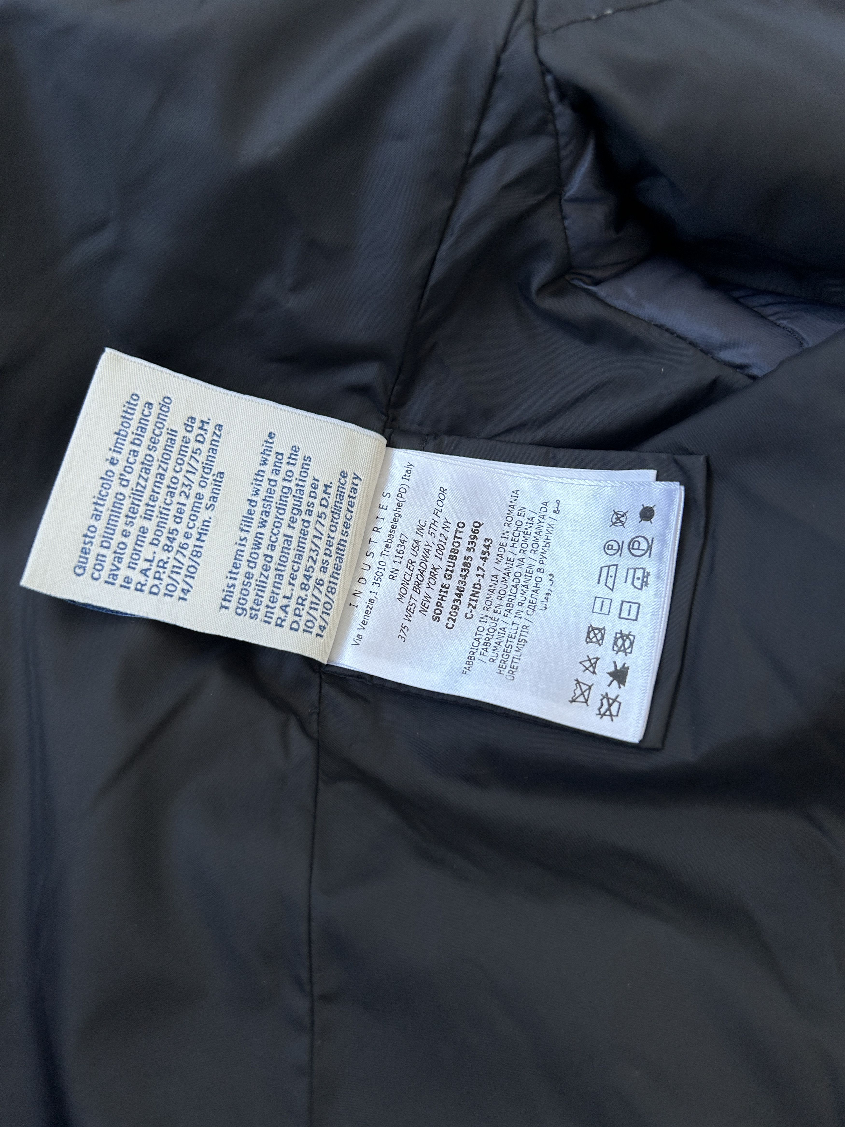 Moncler AW2017 moncler Sophie giubbotto puffer hooded poncho Size L / US 10 / IT 46 - 19 Thumbnail