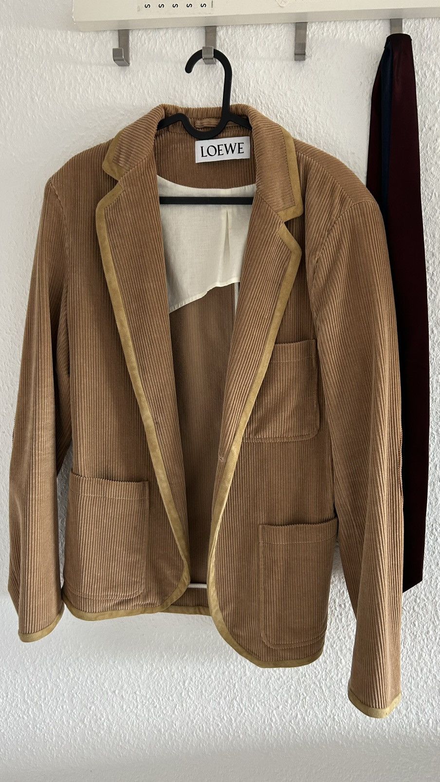 Loewe Loewe Vintage Corduroy Blazer in Camel Collector’s item Size 46S - 1 Thumbnail