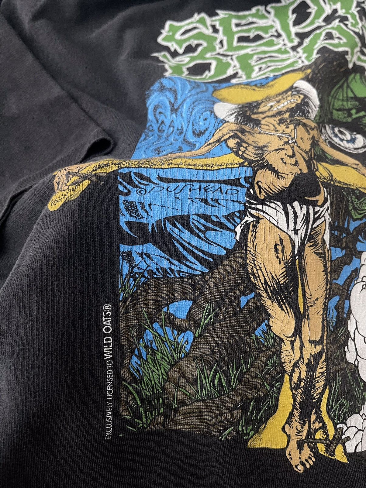Vintage SEPTIC DEATH | ©Pushead Crossed out Size US L / EU 52-54 / 3 - 2 Thumbnail
