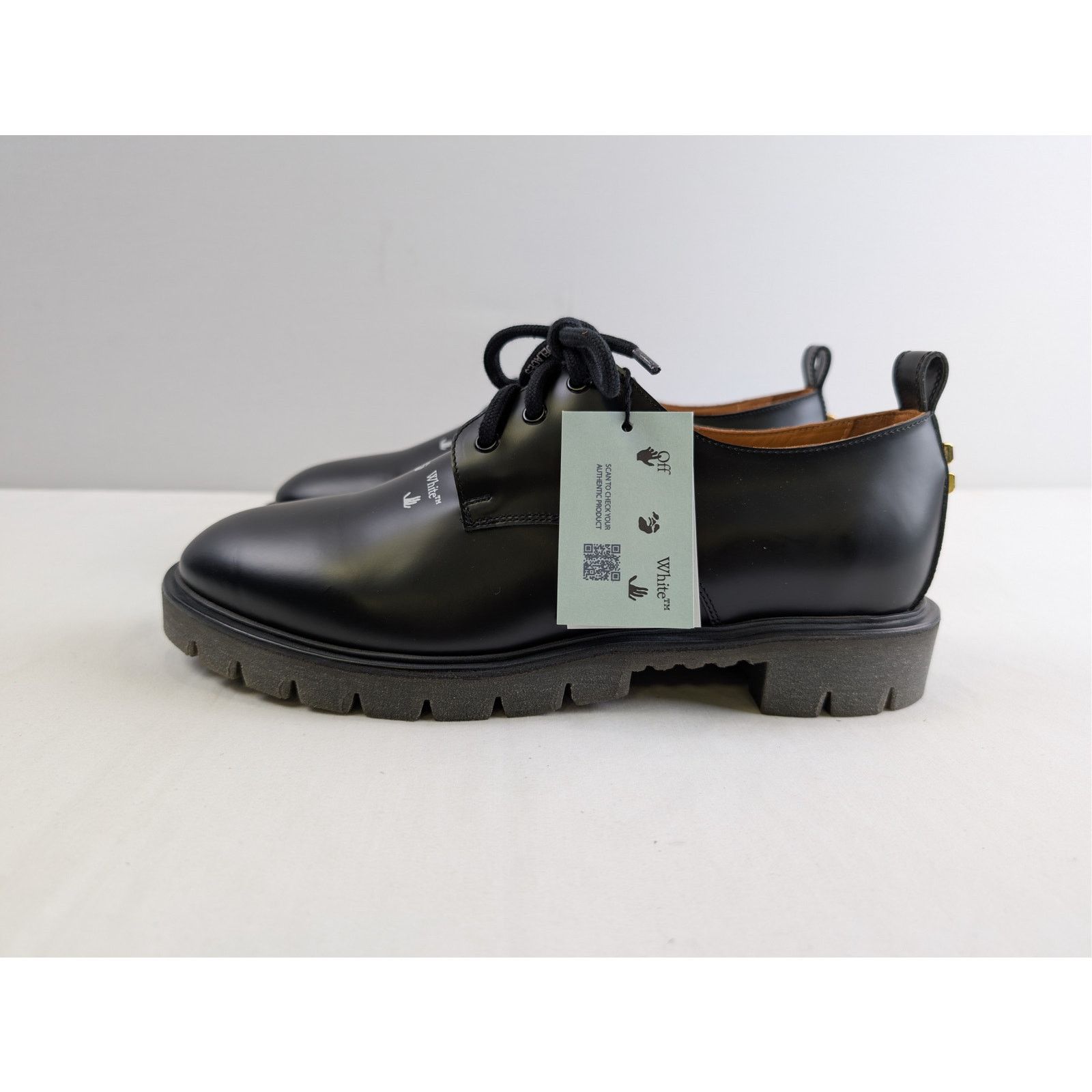 Off-White o1rshd1 Derby Cross Boots in Black Size US 11 / EU 44 - 10 Thumbnail
