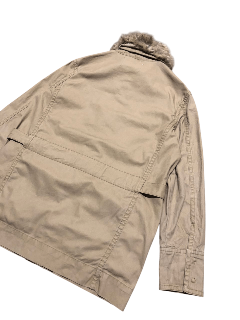 Japanese Brand ANTHROPOLOGIE Faux Fur-Trimmed Field Parka Jacket size xs Size M / US 6-8 / IT 42-44 - 12 Thumbnail