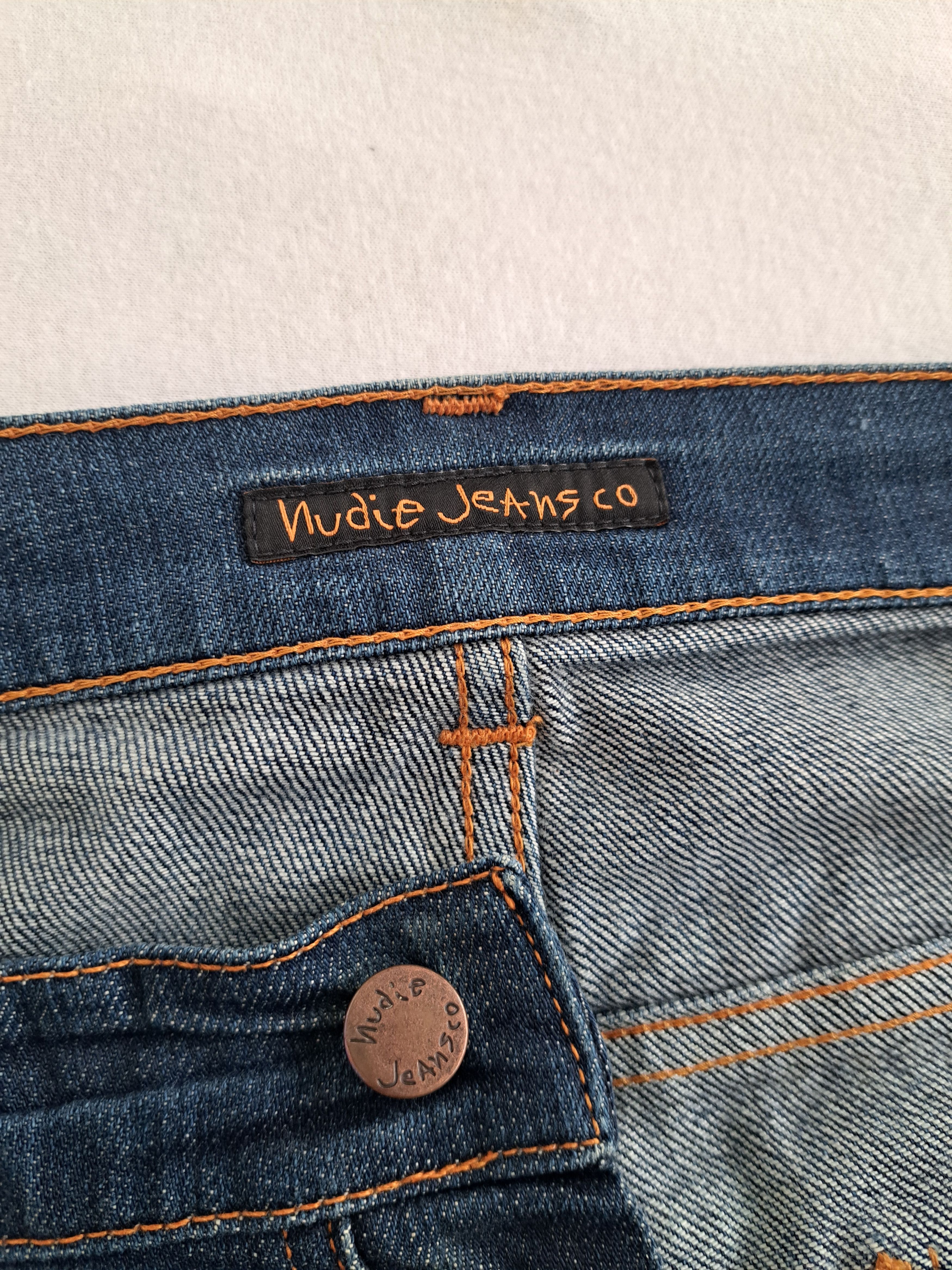 Nudie Jeans GRIM TIM DRY OPEN NAVY (1005119) - Denim Jeans - W32 Size US 32 / EU 48 - 5 Thumbnail