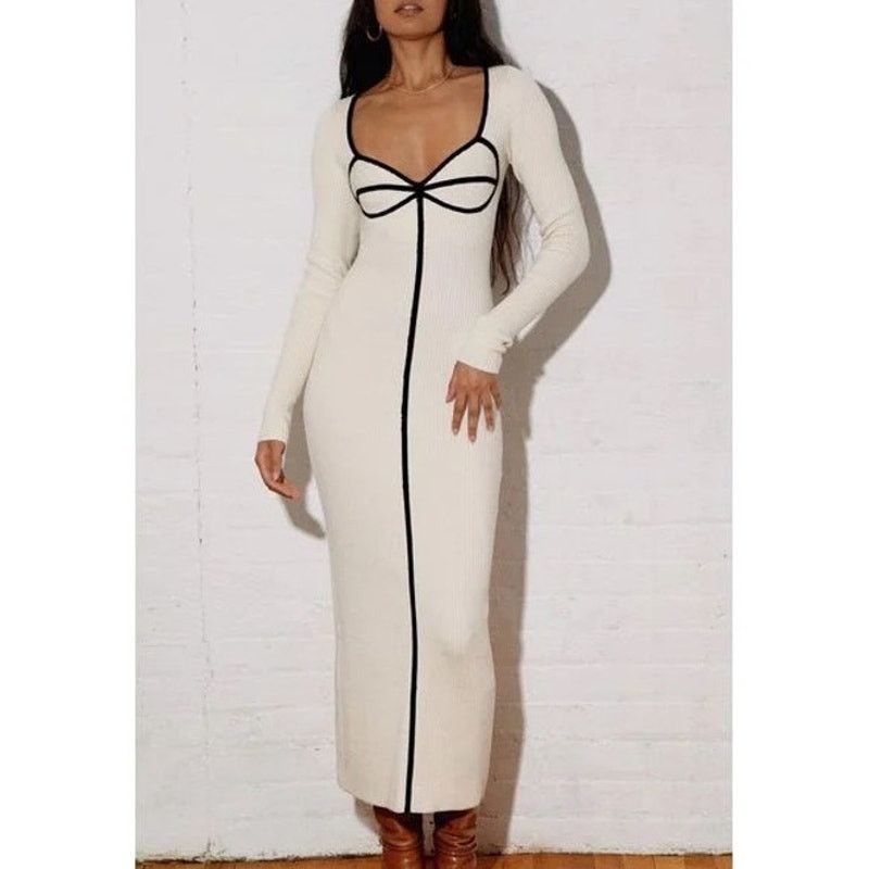 Mara Hoffman Mara Hoffman Lucienne Ribbed Cotton-blend Sweater Dress XS Size XS / US 0-2 / IT 36-38 - 2 Thumbnail