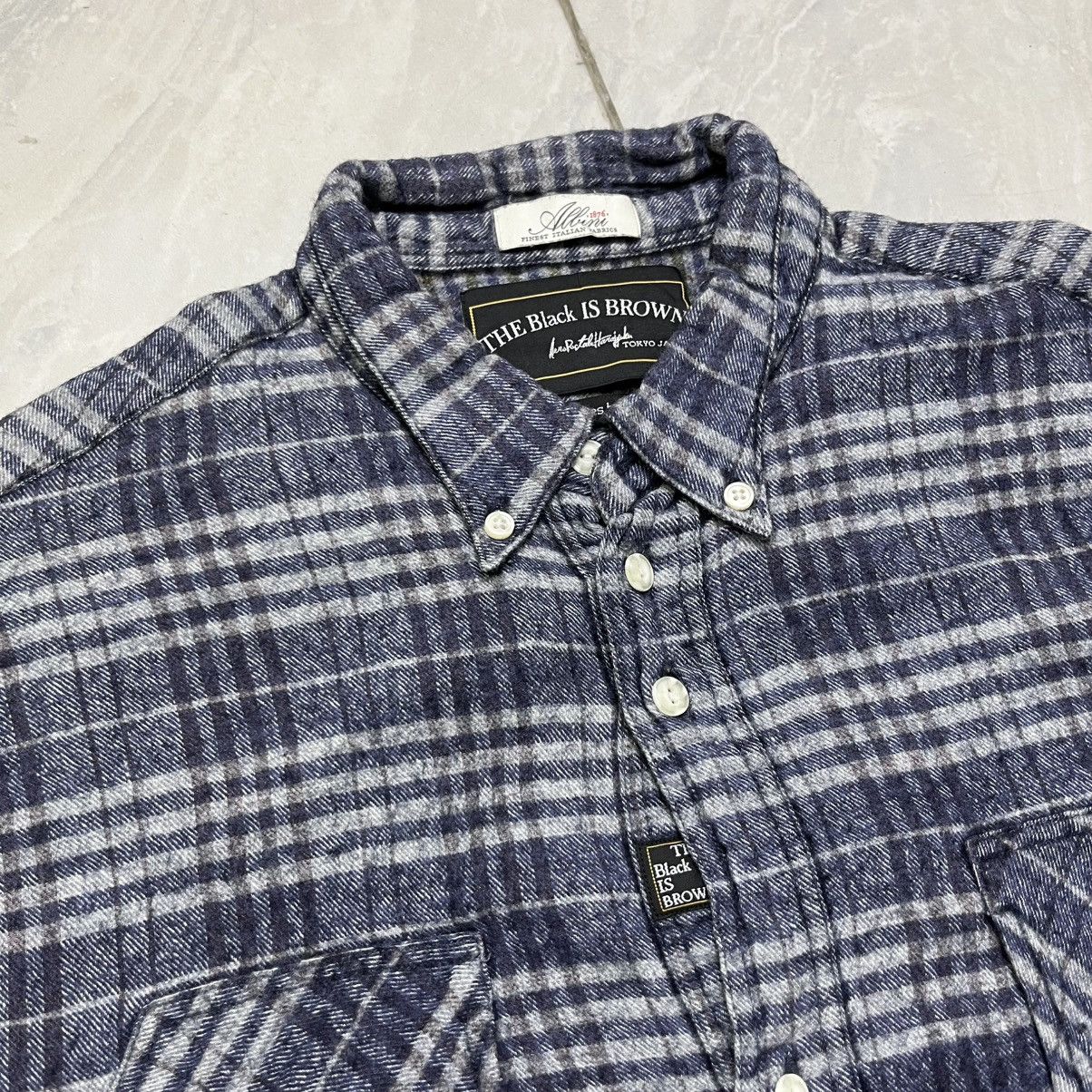 Blue Blue Japan The black is brown albini best cotton flannel shirt Size US M / EU 48-50 / 2 - 12 Thumbnail