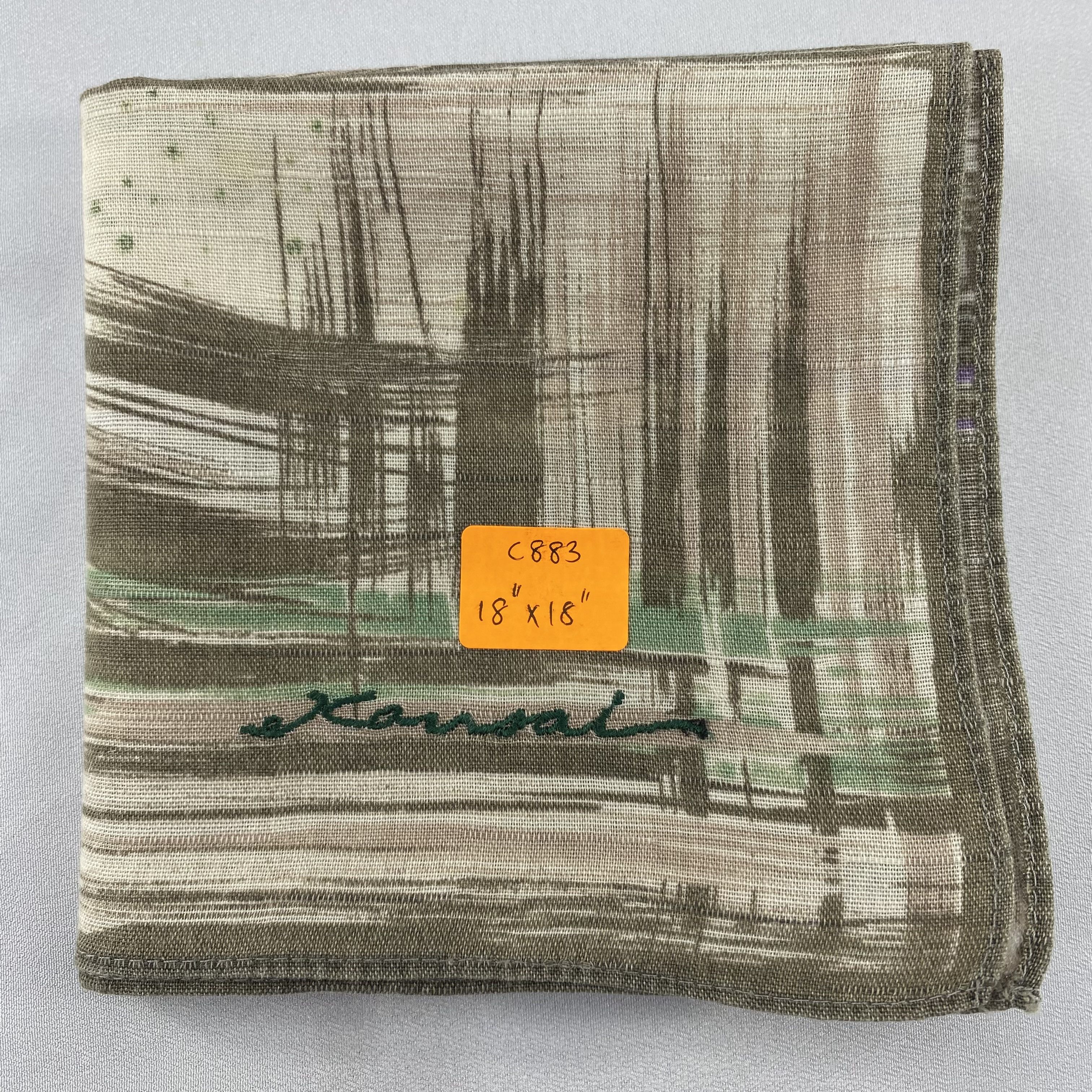 Kansai Yamamoto Knsai Yamamoto Handkerchief / Bandana / Neckerchief C883 Size ONE SIZE - 10 Thumbnail