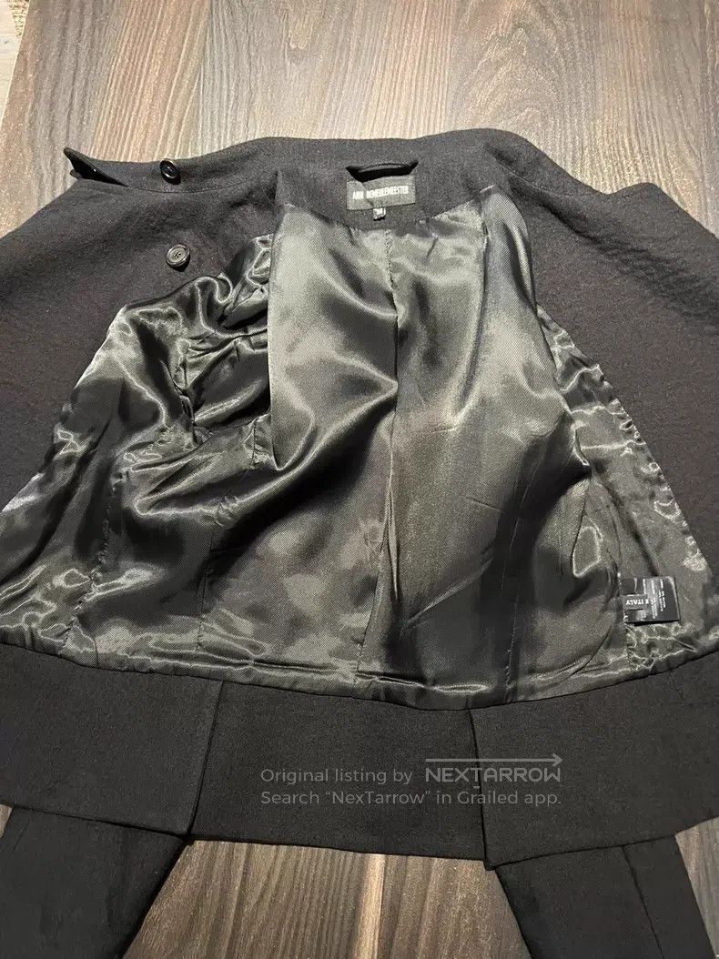 Ann Demeulemeester Ann Demeulemeester Women's Zipper Jacket Fall/Winter 2011 Size XS / US 0-2 / IT 36-38 - 6 Thumbnail