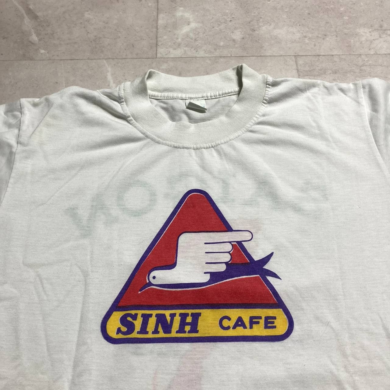 Vintage Vintage Sinh Cafe Saigon Vietnam Tee Size US M / EU 48-50 / 2 - 3 Thumbnail