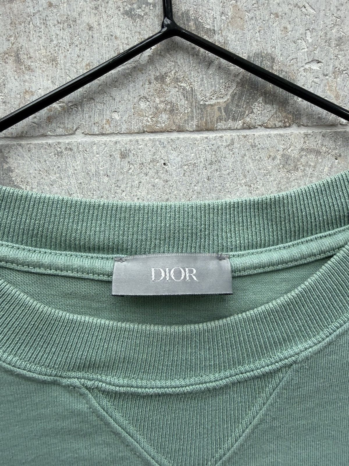 Dior Dior Christian Dior Couture Embroidered T-Shirt Green S Size US S / EU 44-46 / 1 - 3 Thumbnail