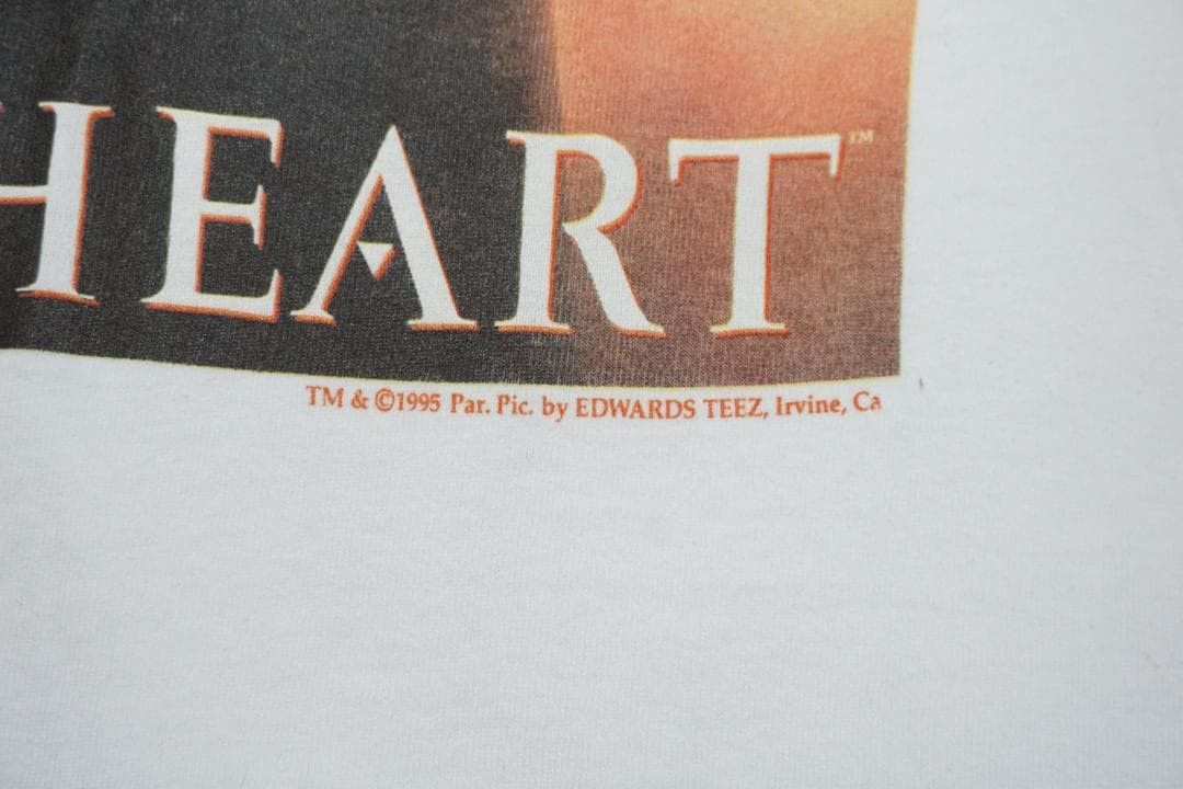 Vintage 90's USA製 Braveheart Tシャツ 映画 ビンテージ Size US XXS / EU 40 - 3 Thumbnail
