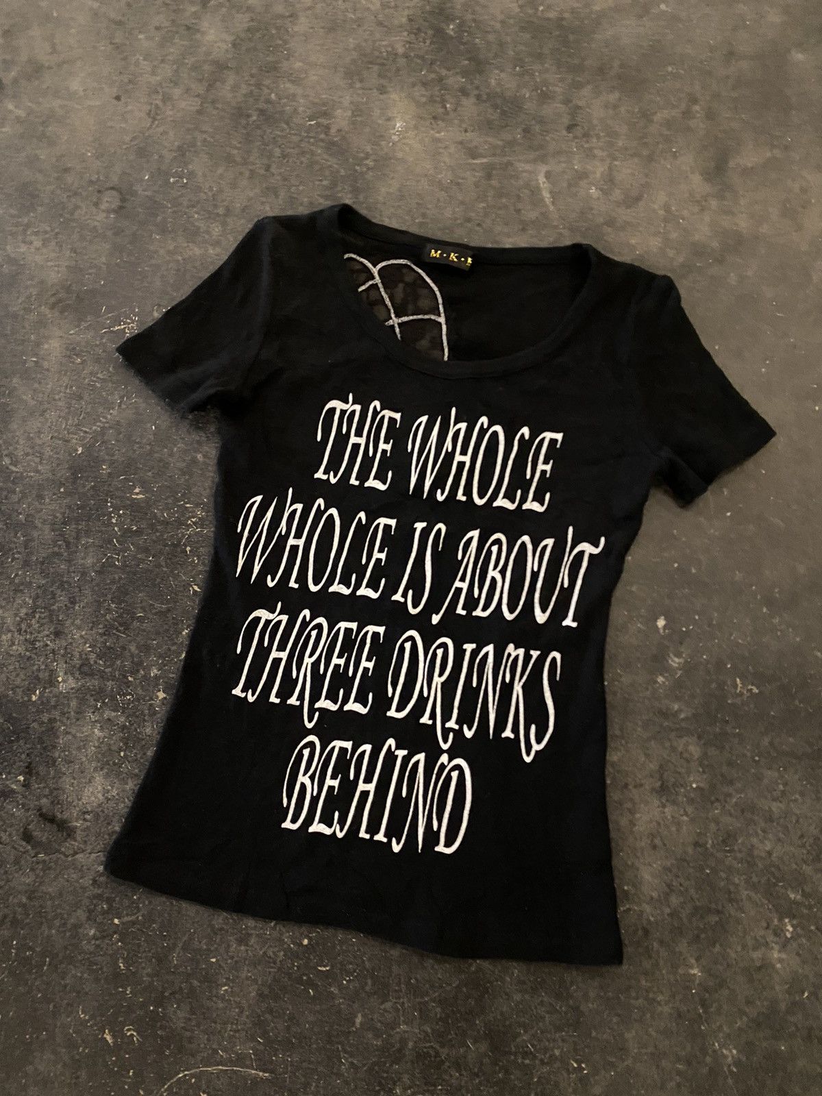 Hysteric Glamour Y2k M•K•R ifsixwasnine gothic tshirt Size XS / US 0-2 / IT 36-38 - 2 Thumbnail