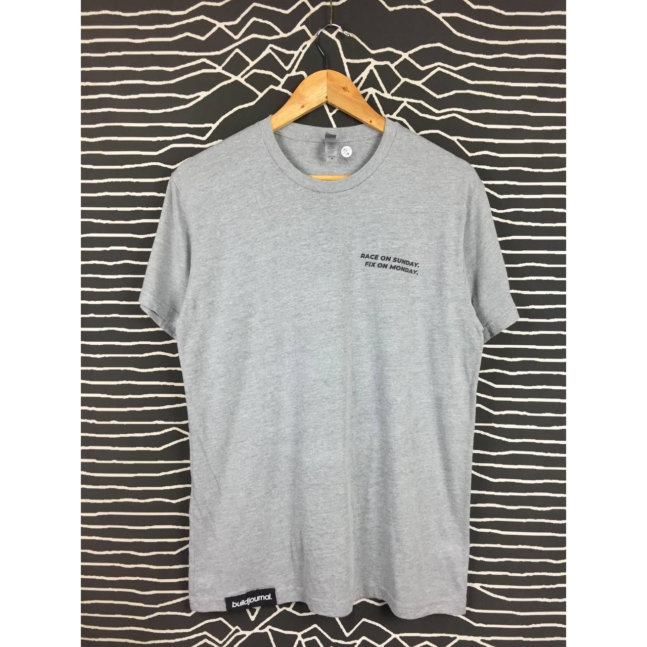 BMW Buildjournal Race On Sunday Fix On Monday Tee Size US M / EU 48-50 / 2 - 5 Thumbnail