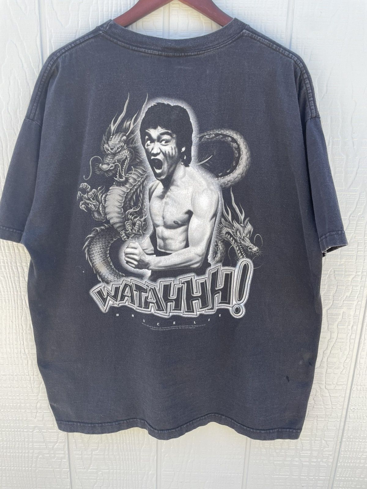 AAA Vintage 2000s Bruce Lee Movie Promo Black Men’s Size XXL Size US XXL / EU 58 / 5 - 8 Thumbnail