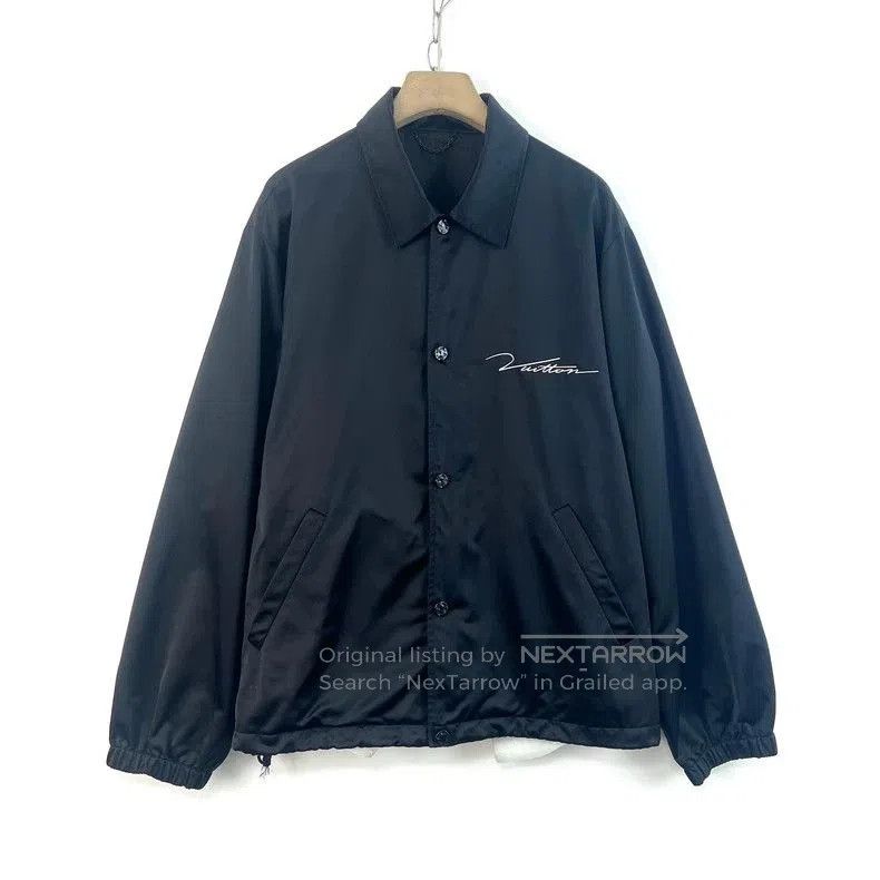 Louis Vuitton Black Dove Embroidery Jacket.